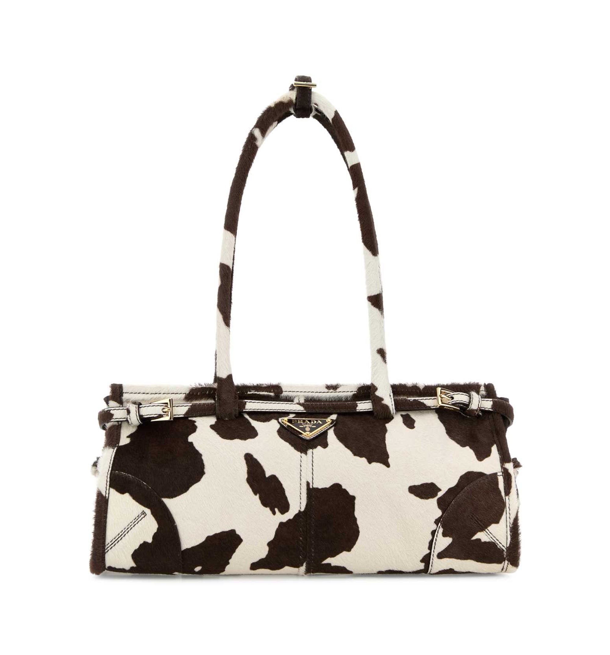 Bonnie Medium Printed Leather Handbag