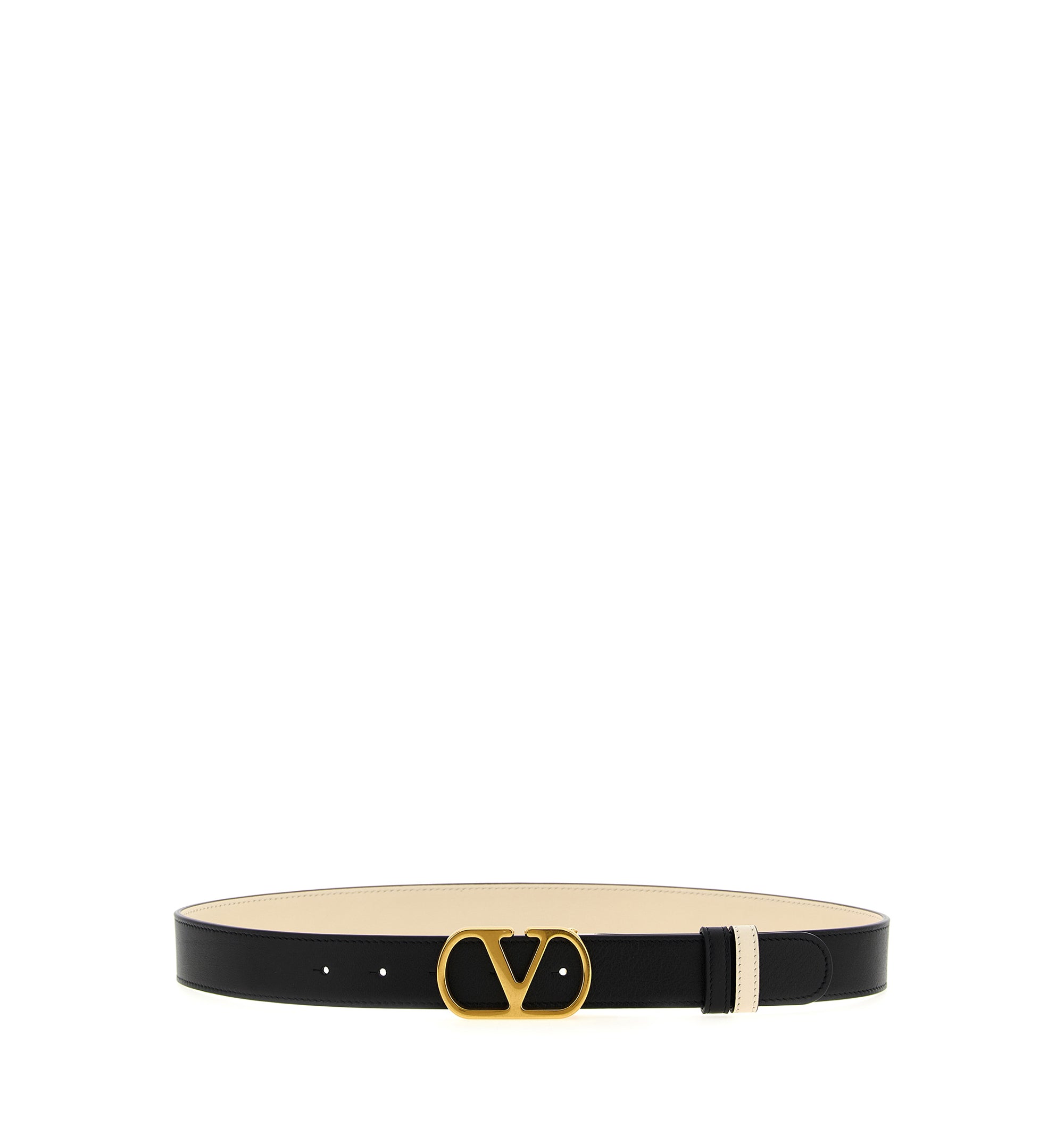 Reversible VLogo Signature Belt