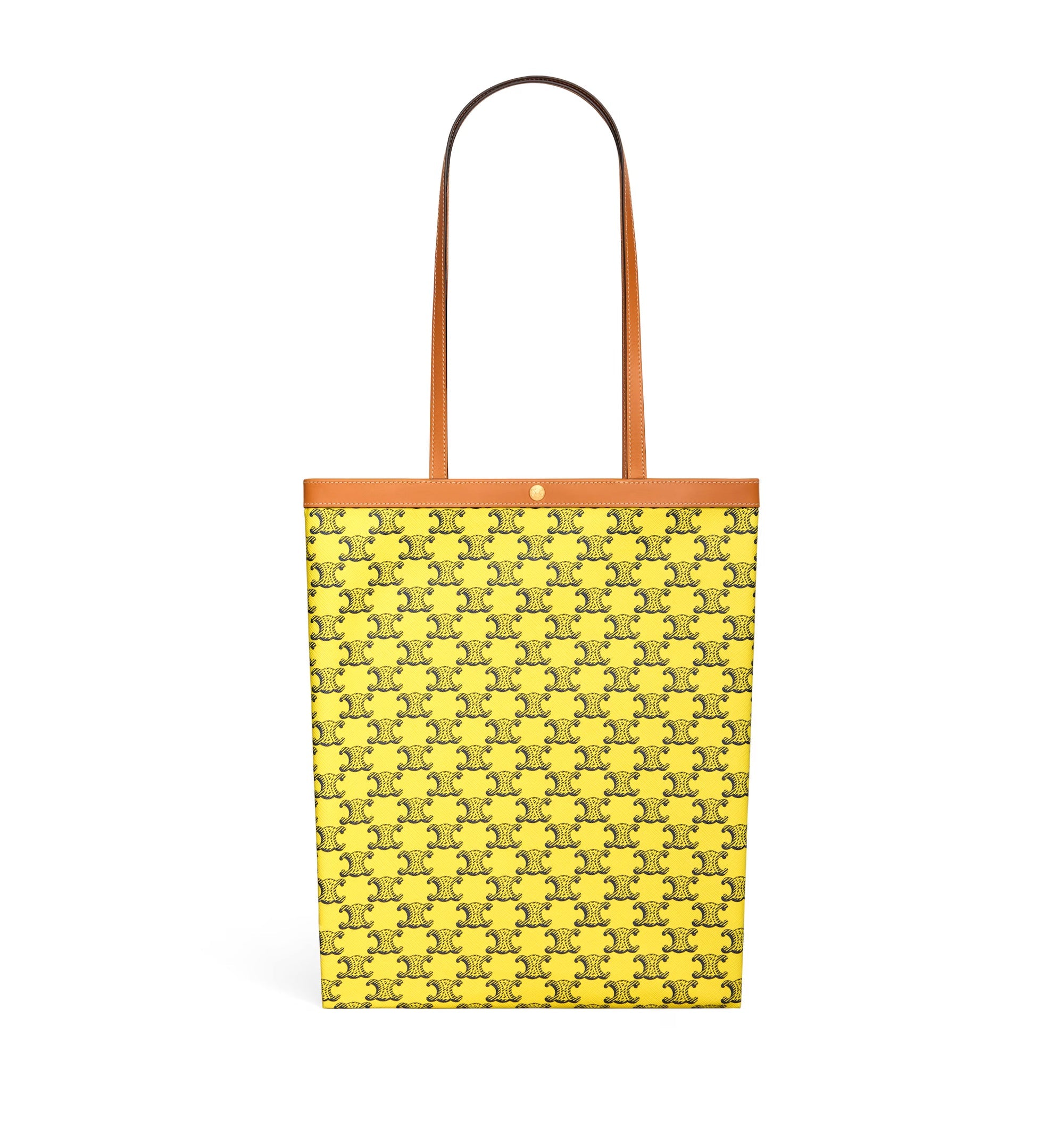 Medium Flat Shopper in Triomphe Canvas
