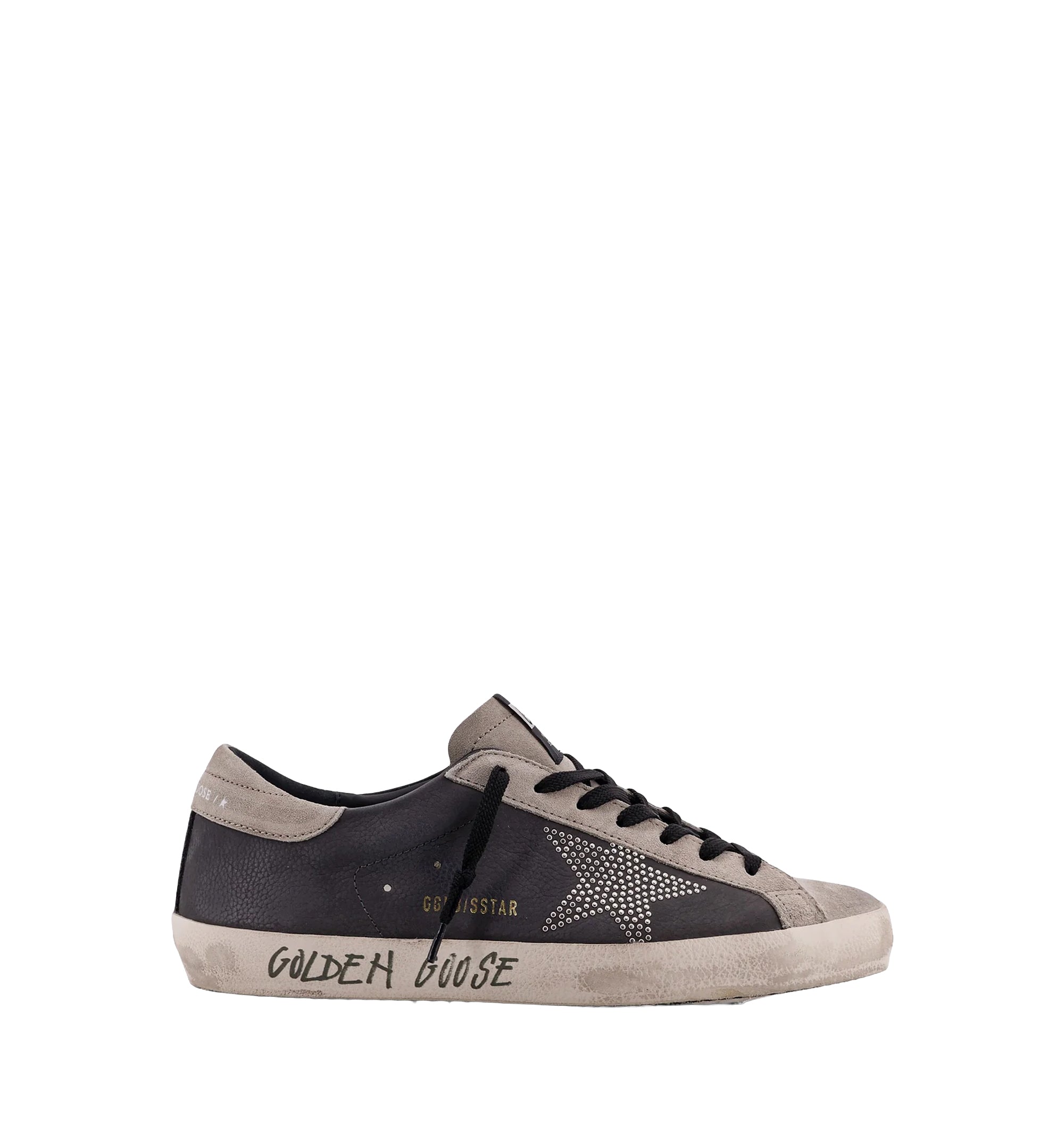 Superstar Leather Sneakers With Side Logo
