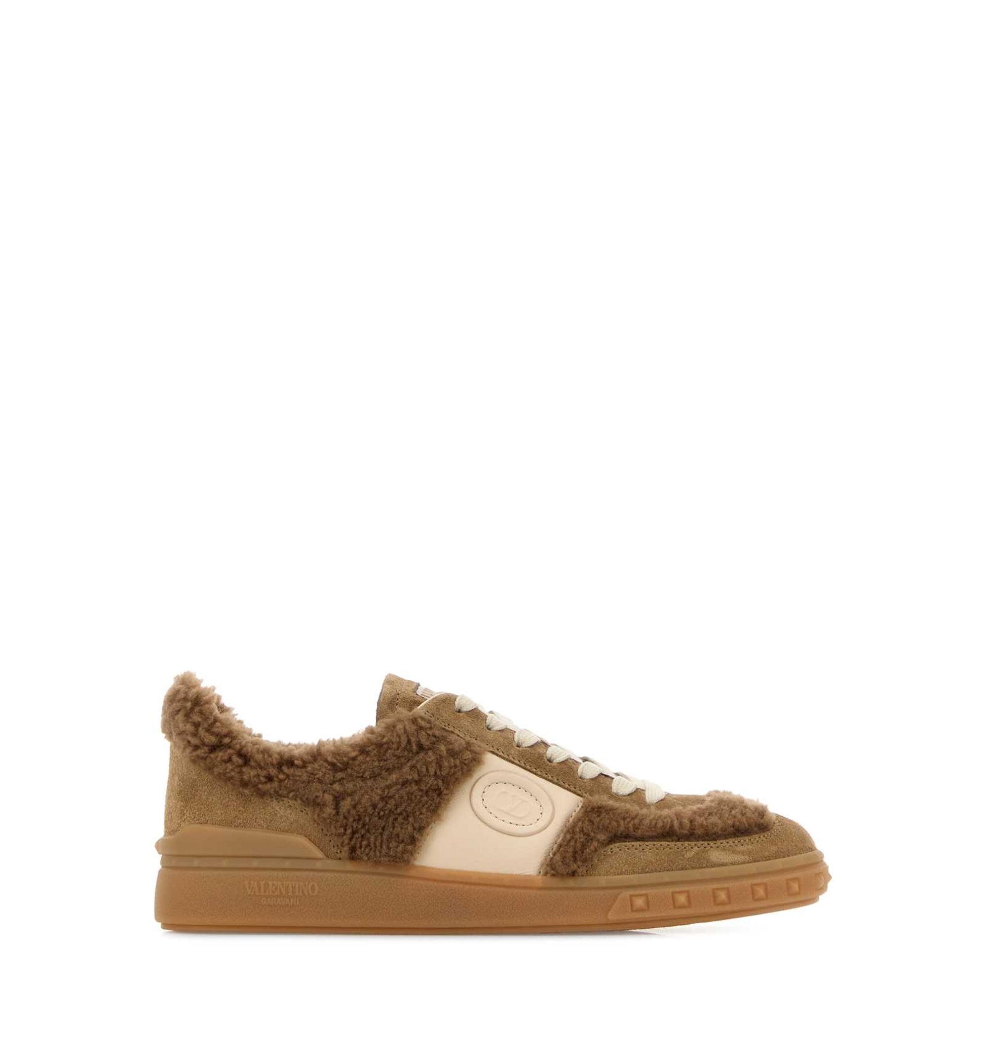 UpVillage Wool And Leather Sneakers