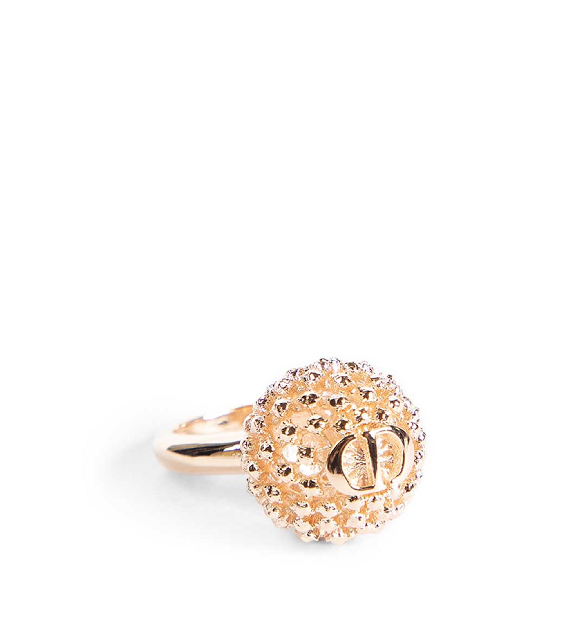 Logo Engraved Embellished Ring