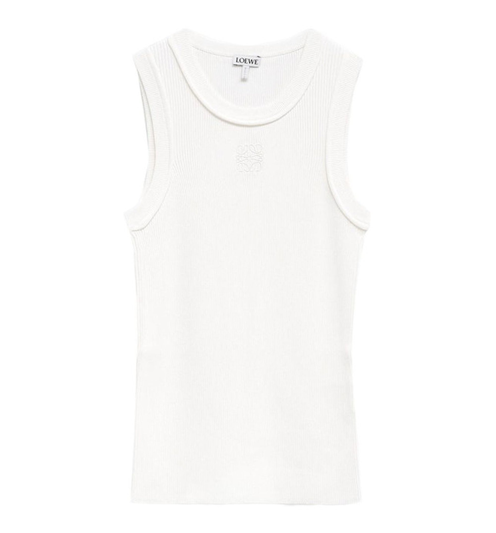 Anagram Tank Top In Stretch Viscose