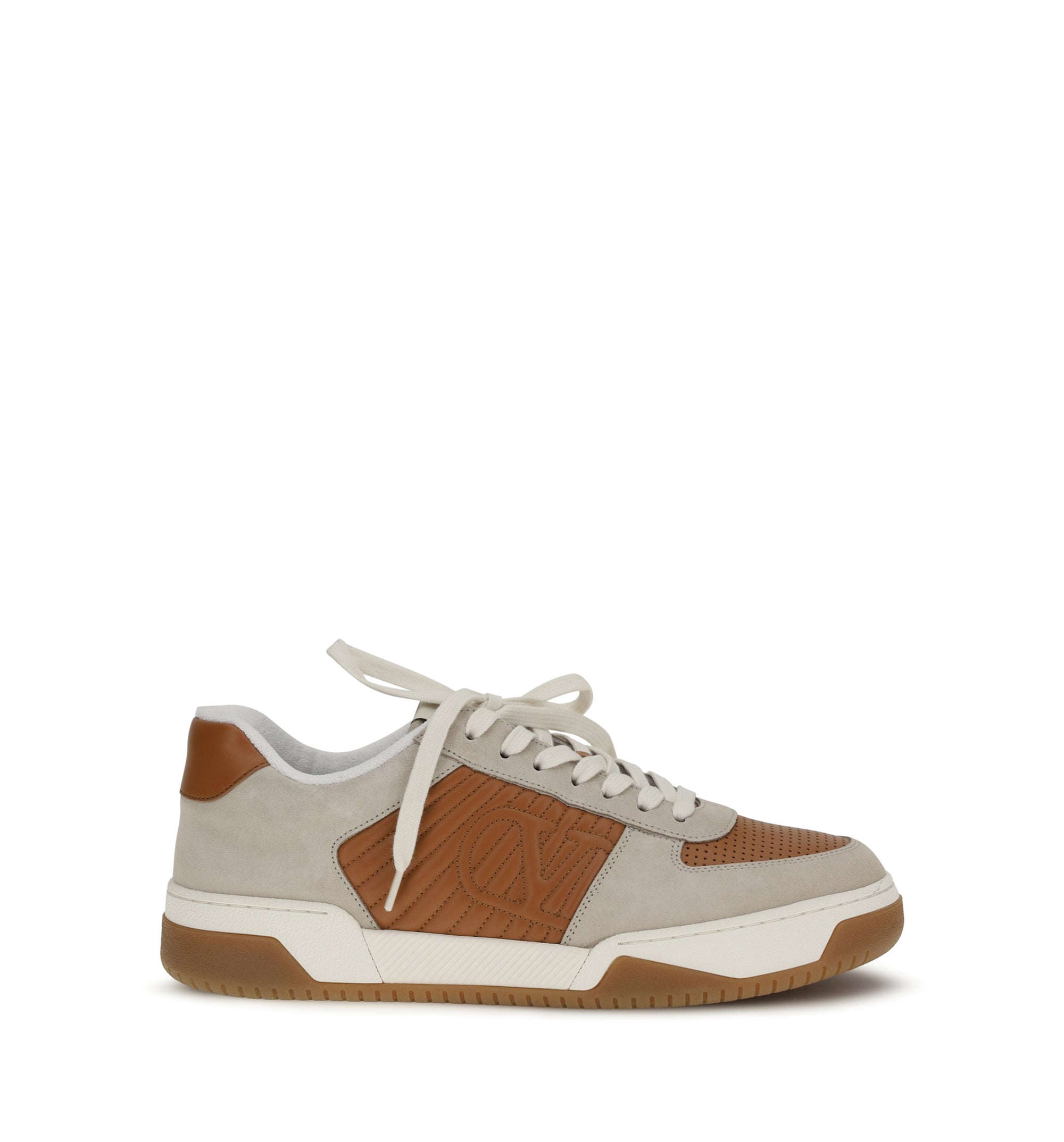 Sparry Trainer In Split Leather And Nappa