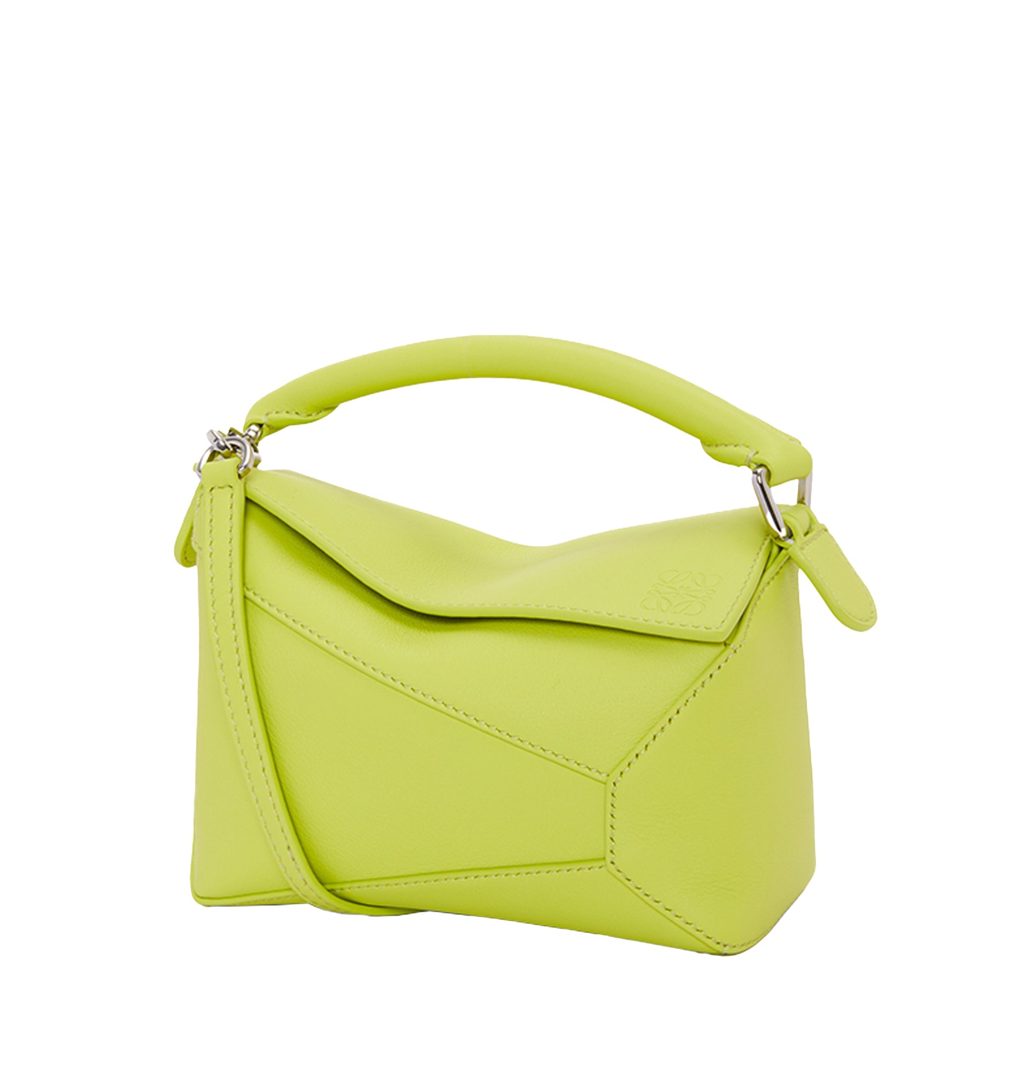 Mini Puzzle Edge Bag in Classic Calfskin