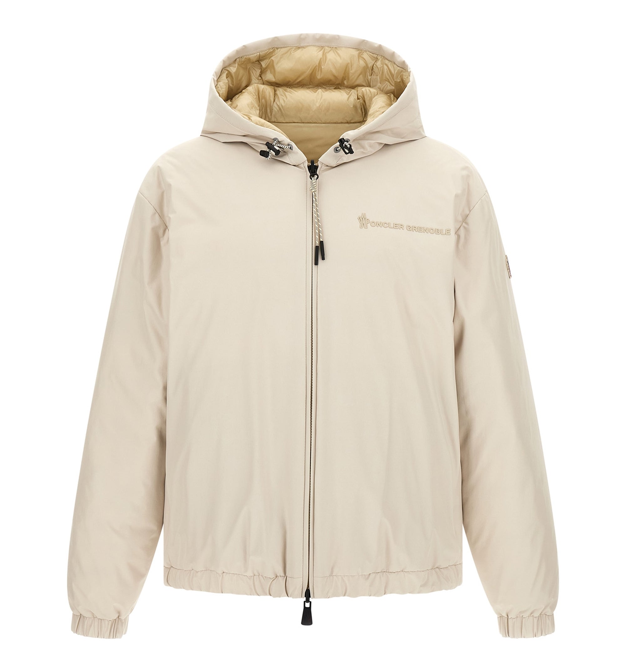 Berguns Reversible Hooded Down Bomber Jacket