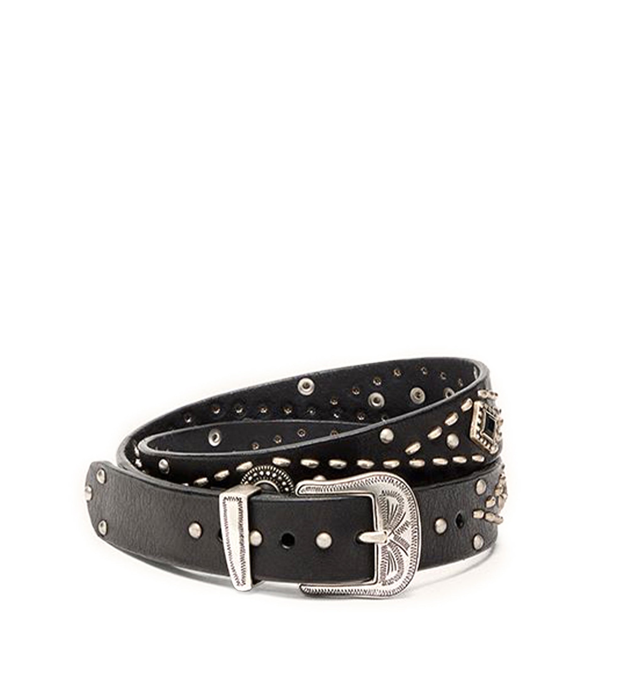 Studded Buckle Belt