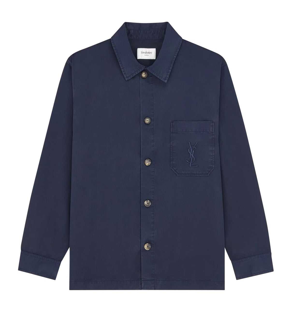 CASSANDRE overshirt in cotton linen gabardine