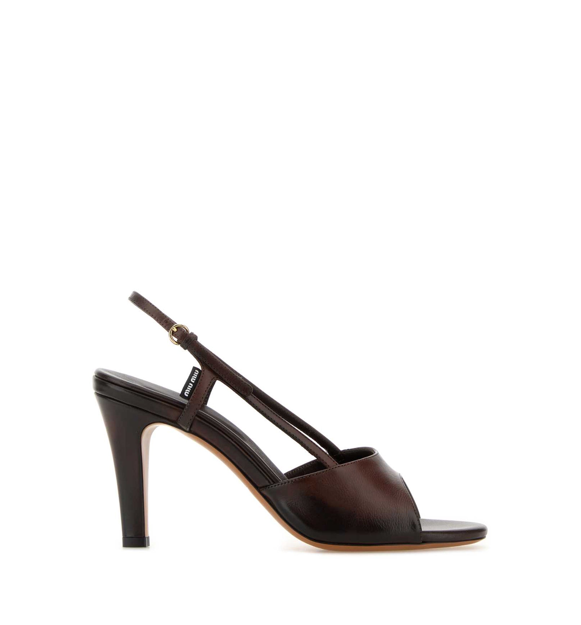 Chocolate Leather Sandals