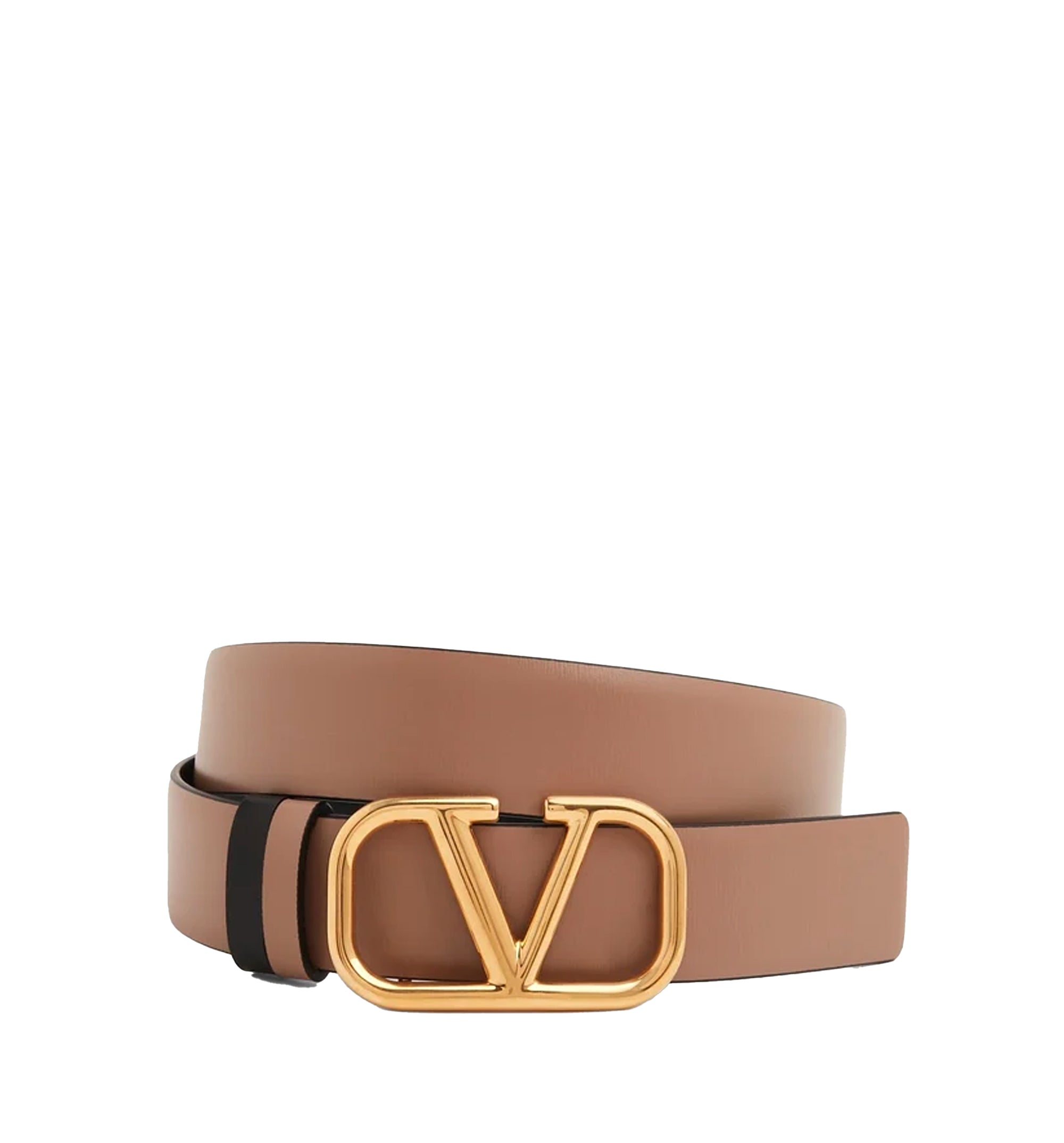 VLogo Signature Reversible Leather Belt