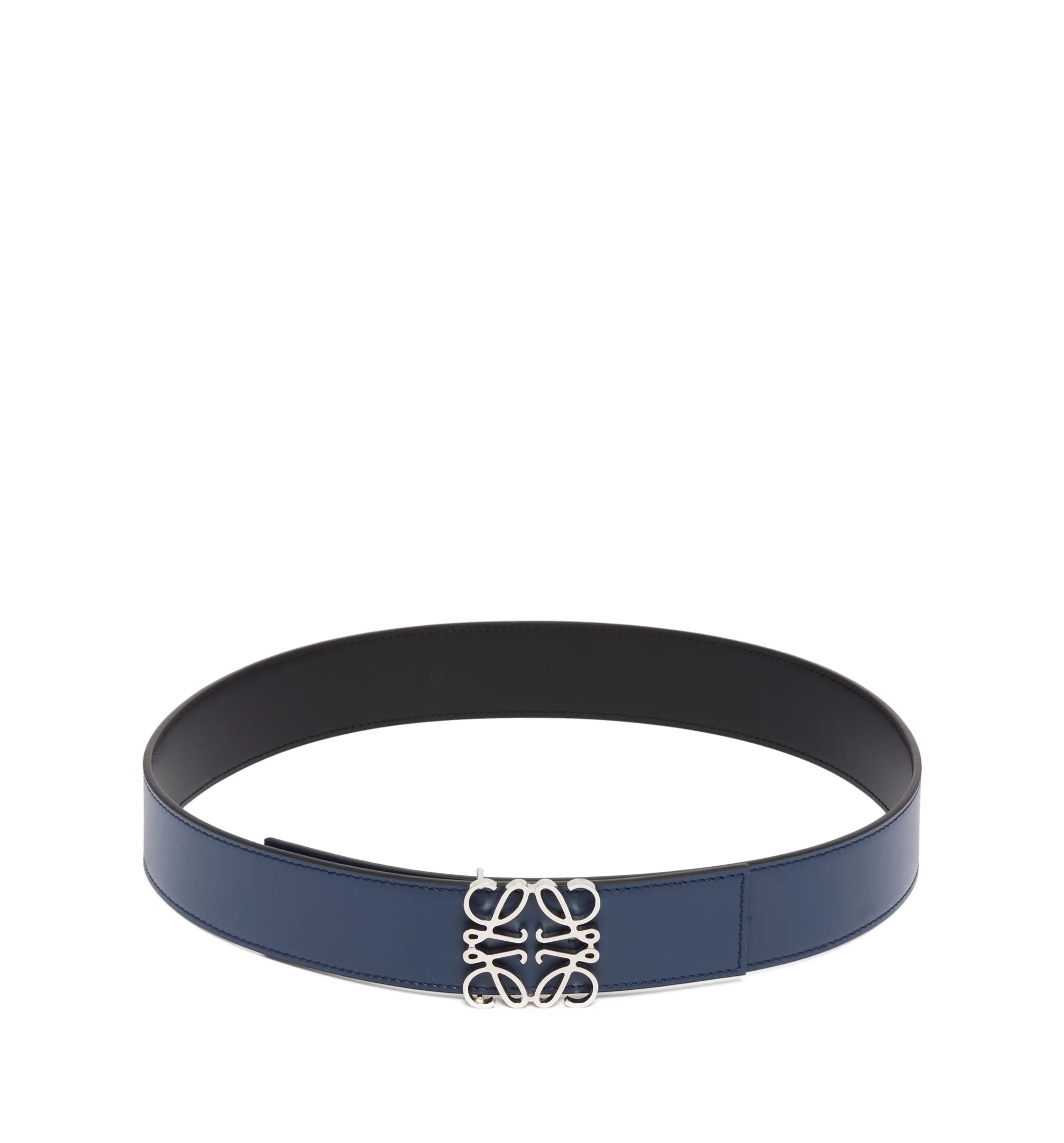 Reversible Anagram Belt In Smooth Calfskin