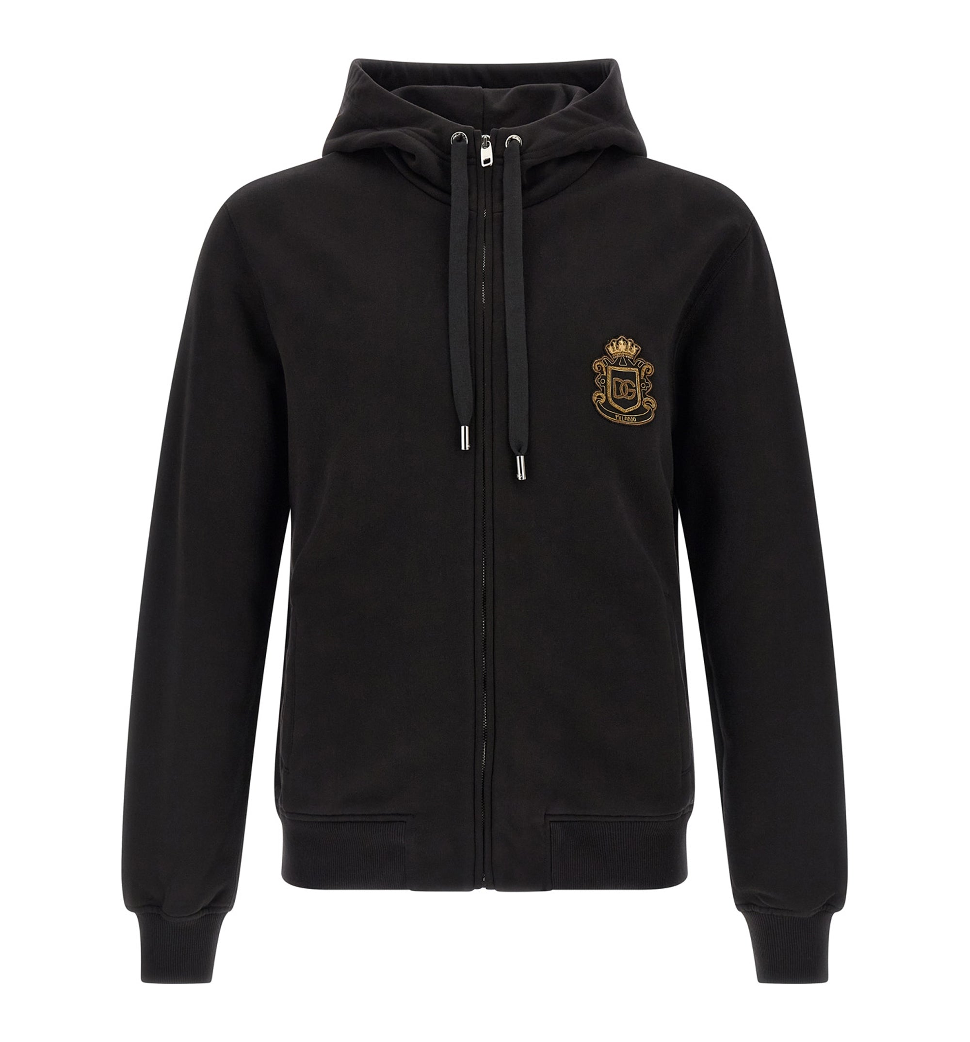 Jersey Sweatshirt With Heraldic Patch