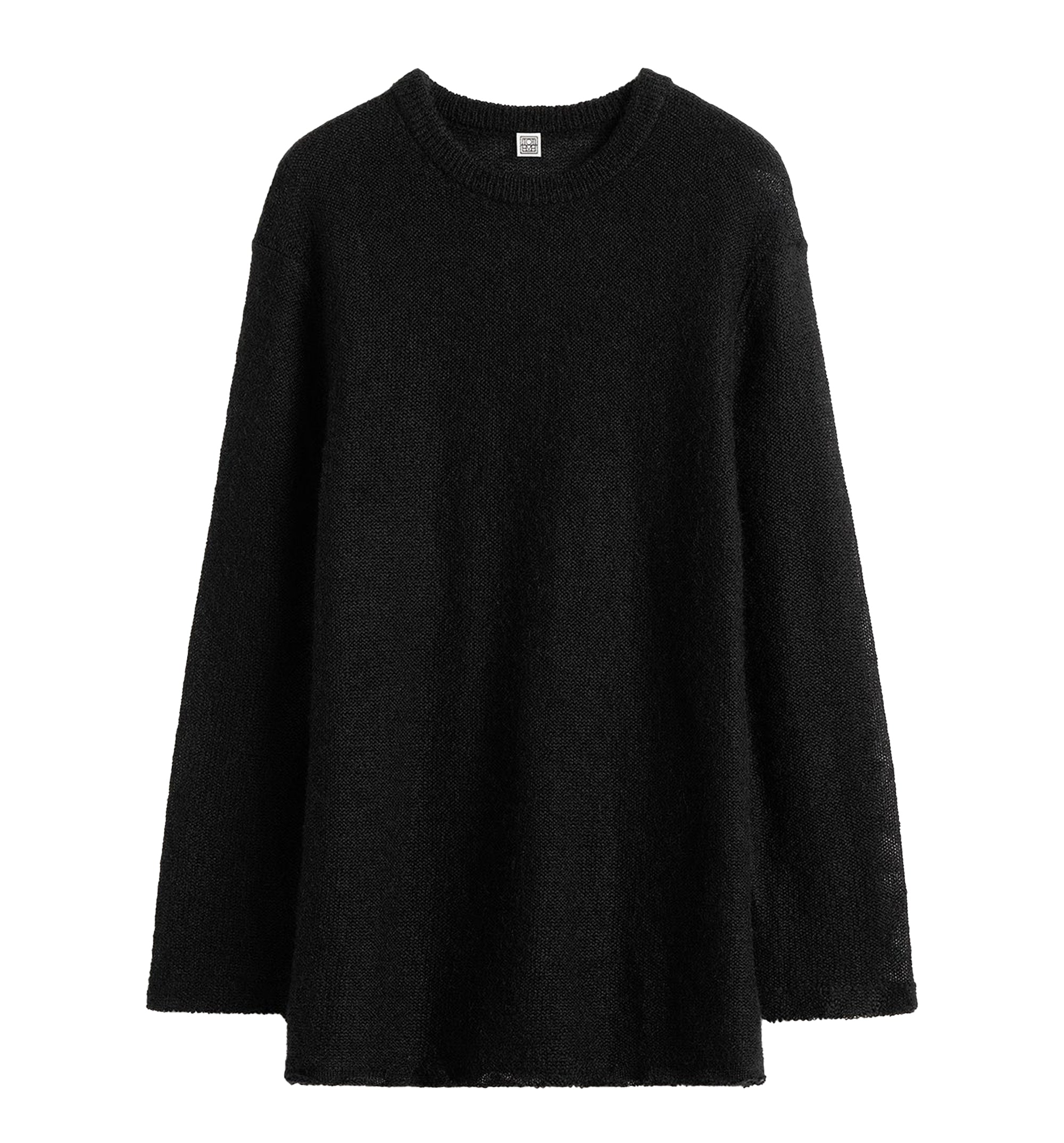 Open Weave Knit Sweater