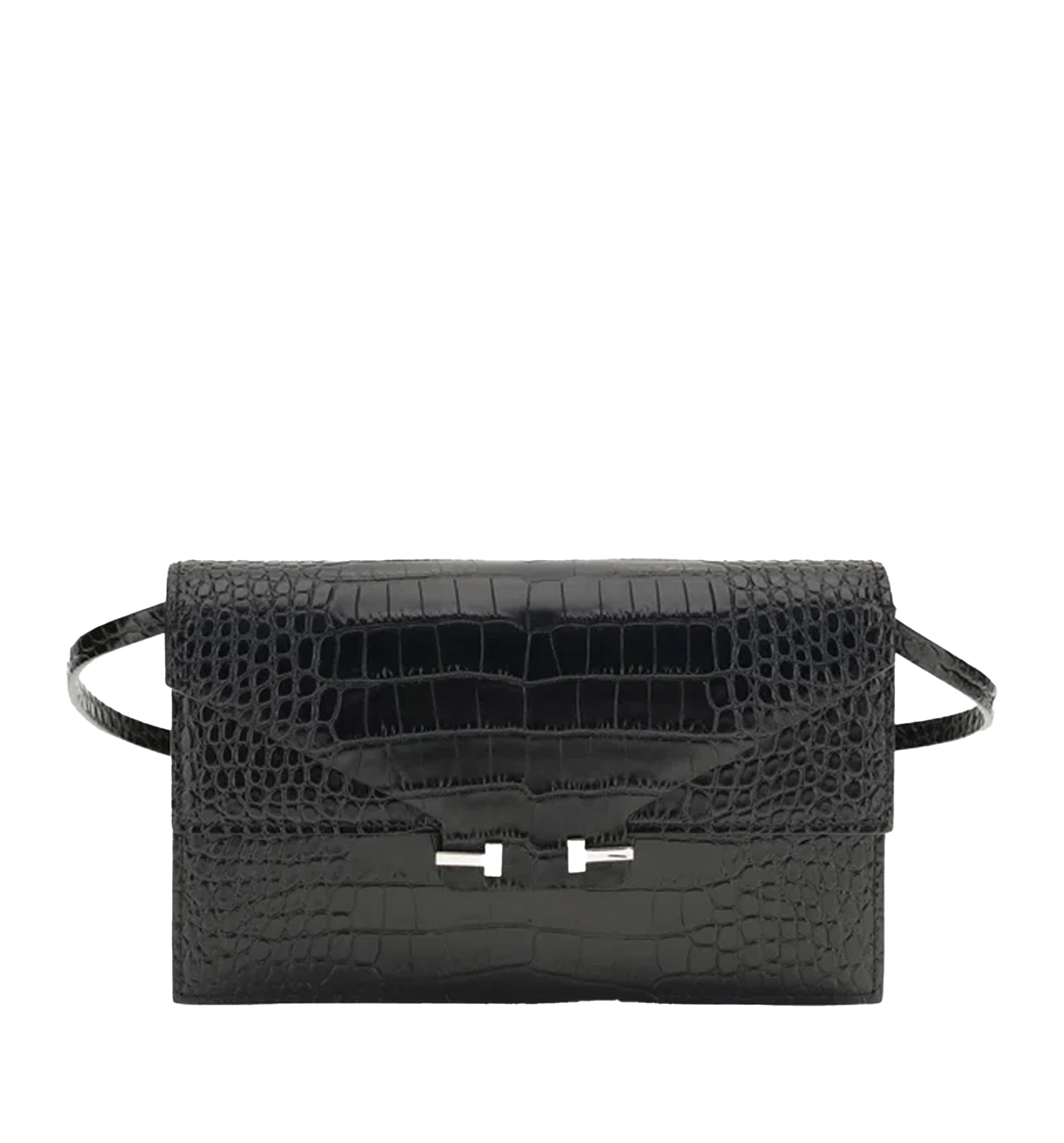 Soft Printed Croco Mini Bag
