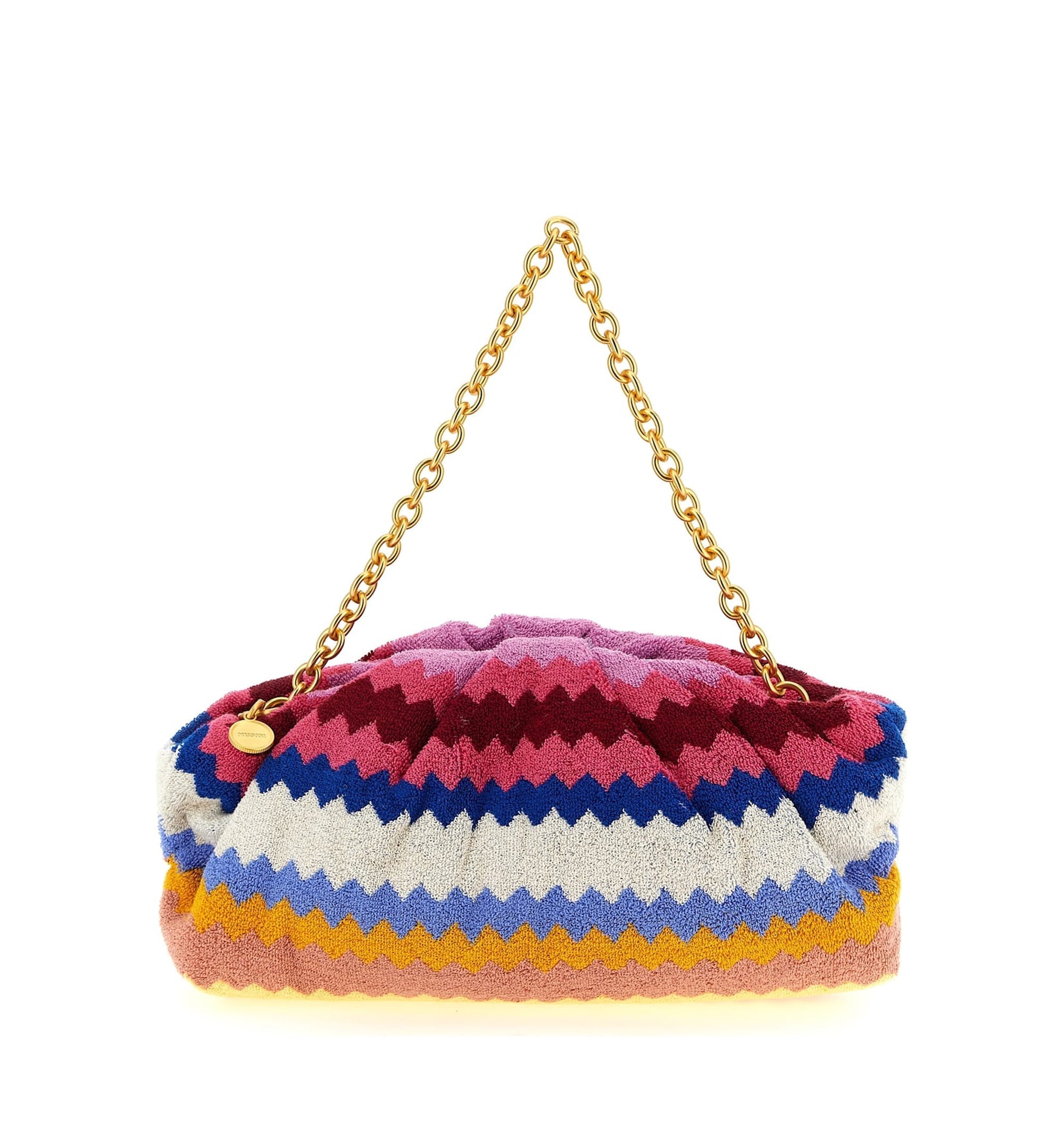 Sponge Zig Zag Shoulder Bag