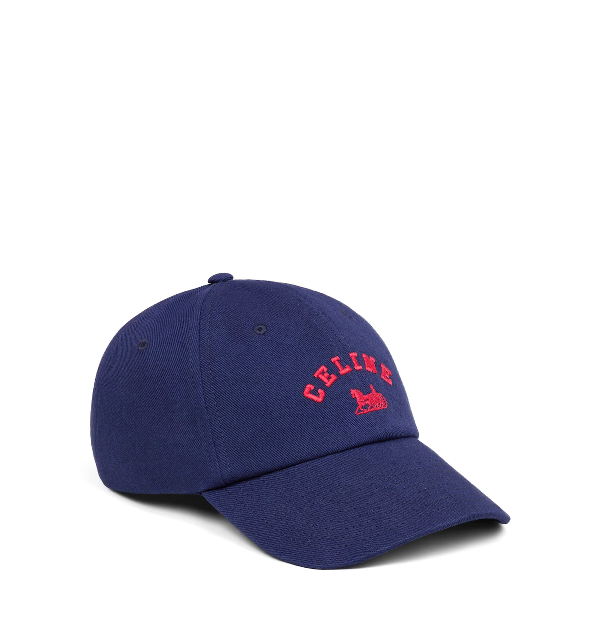 Celine Richelieu Cap in Cotton Twill