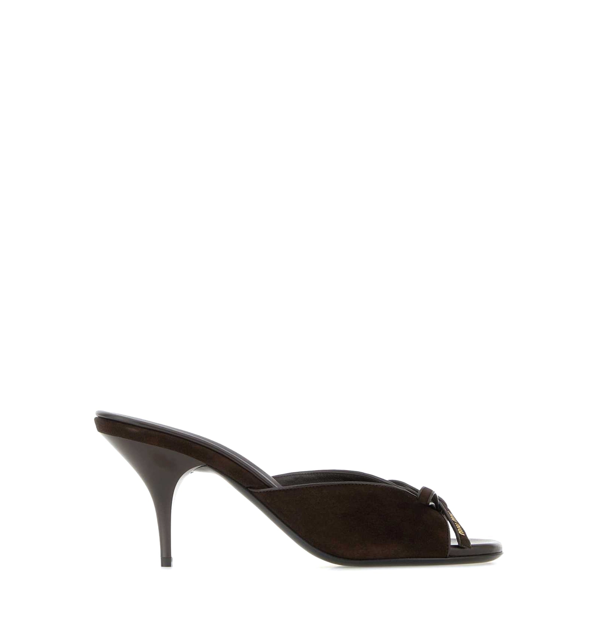 Suede Leather Mules