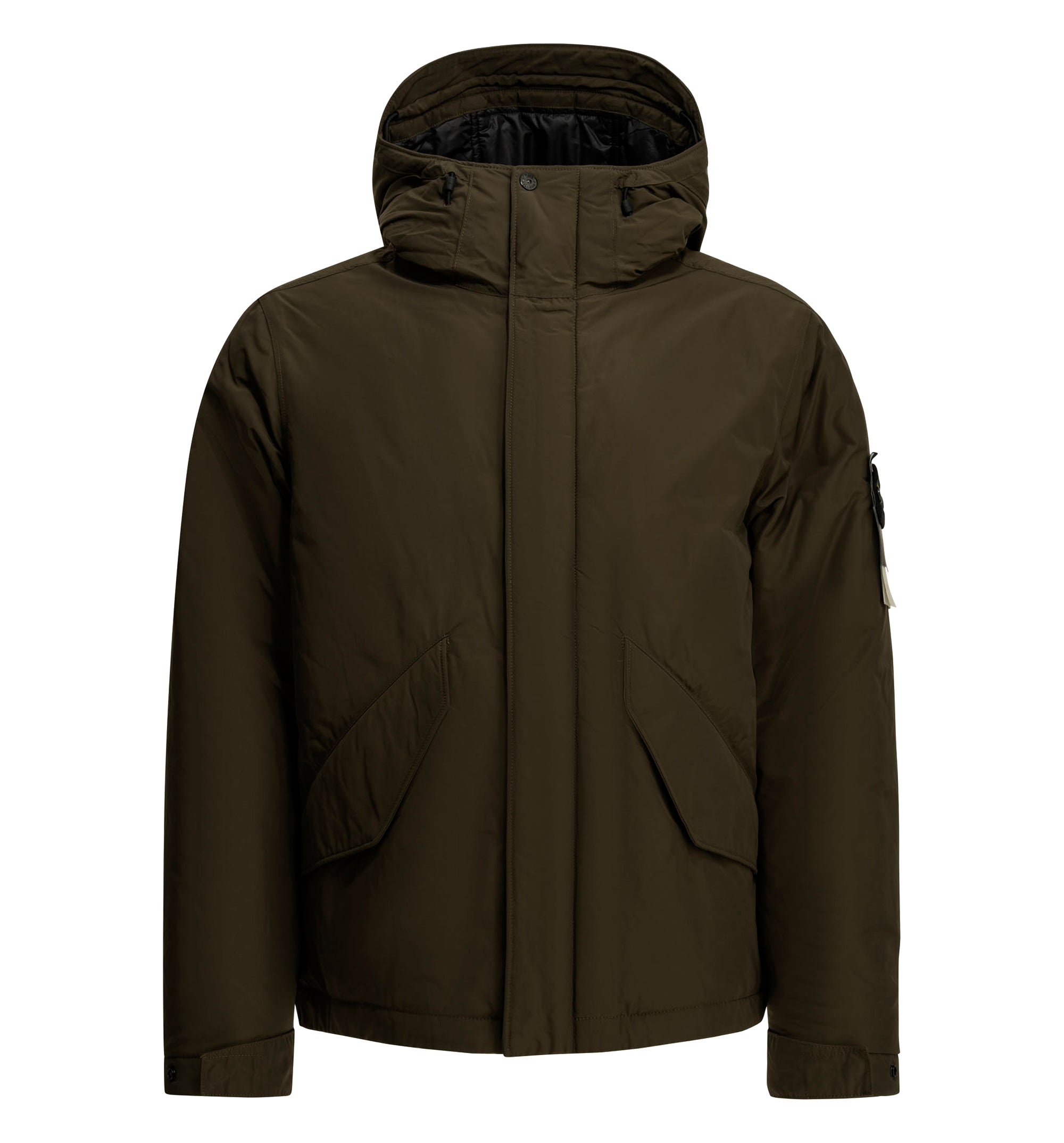 "Crinkle Reps NY" Short Down Jacket