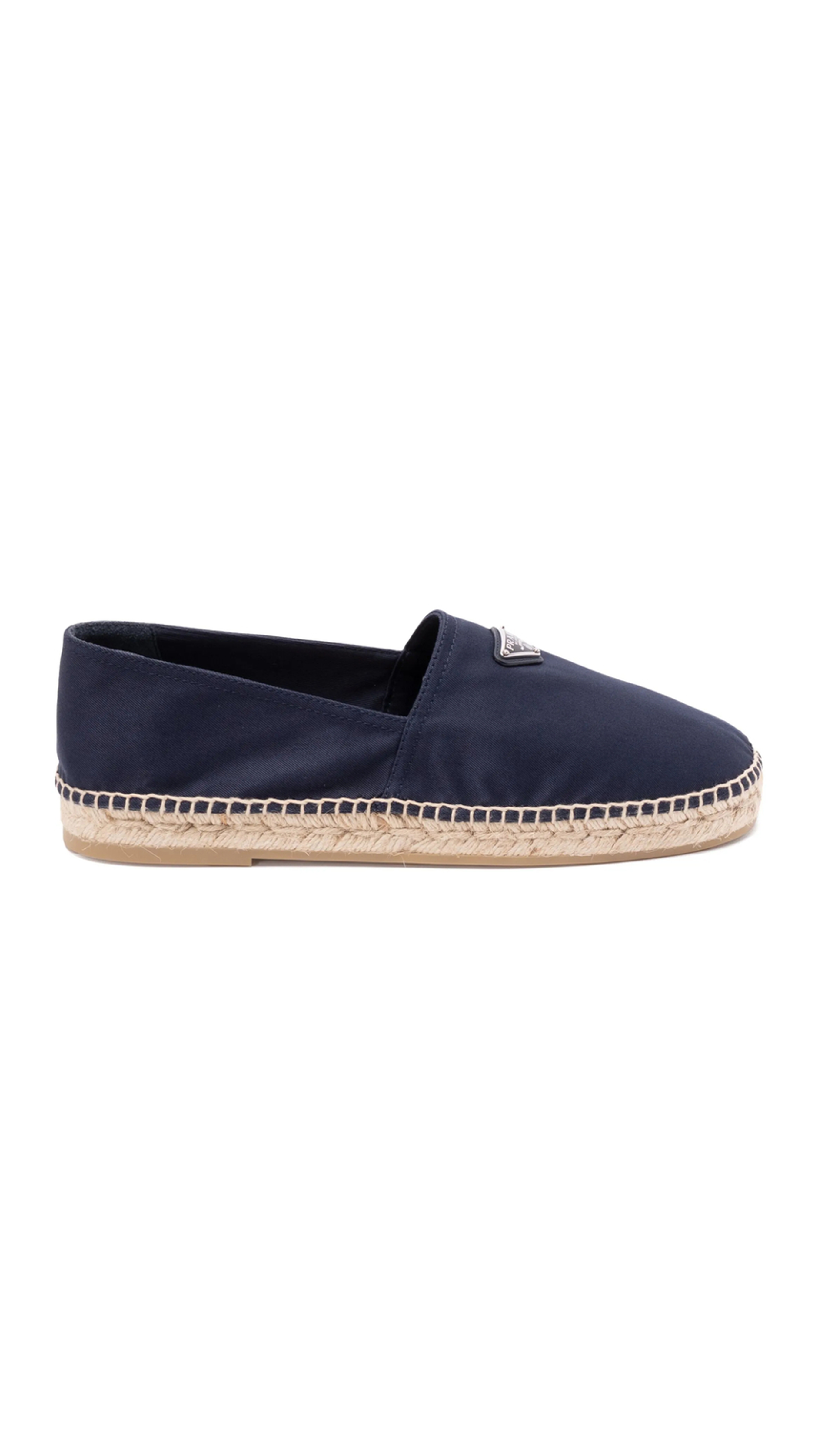 Triangle-logo Espadrilles - Navy