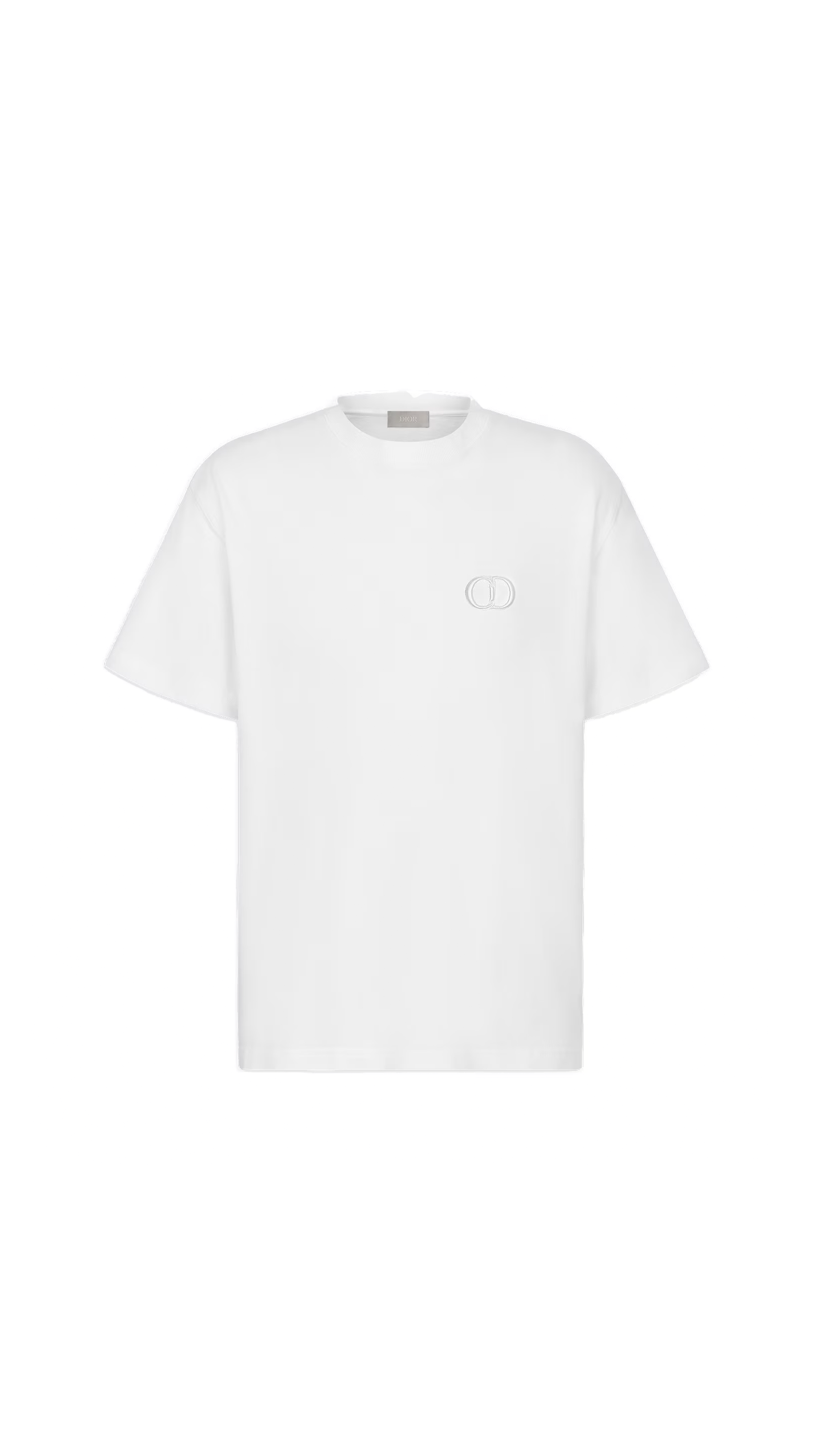 CD Icon Relaxed-Fit T-Shirt - White