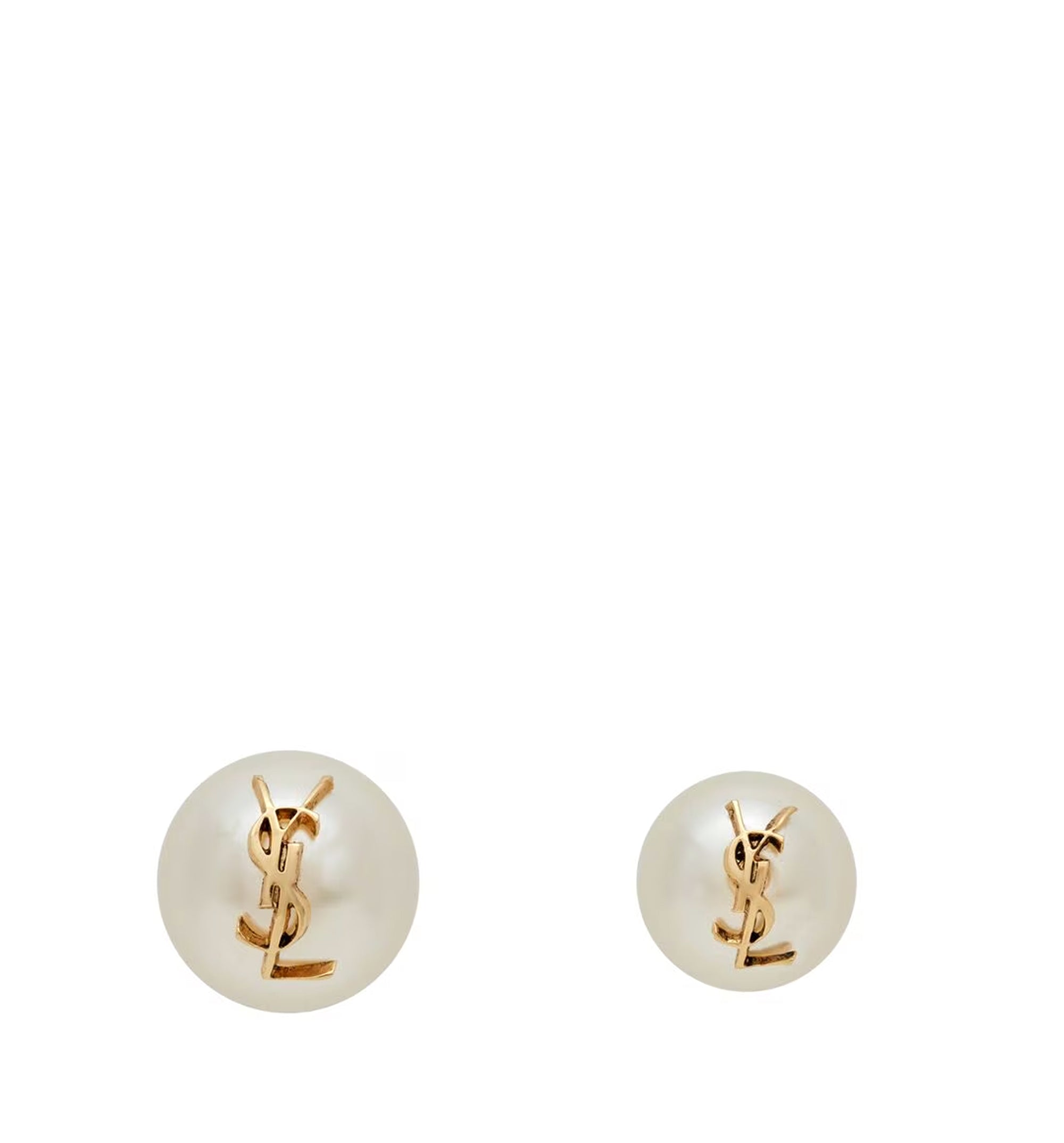 Cassandre Pearl Earrings In Metal