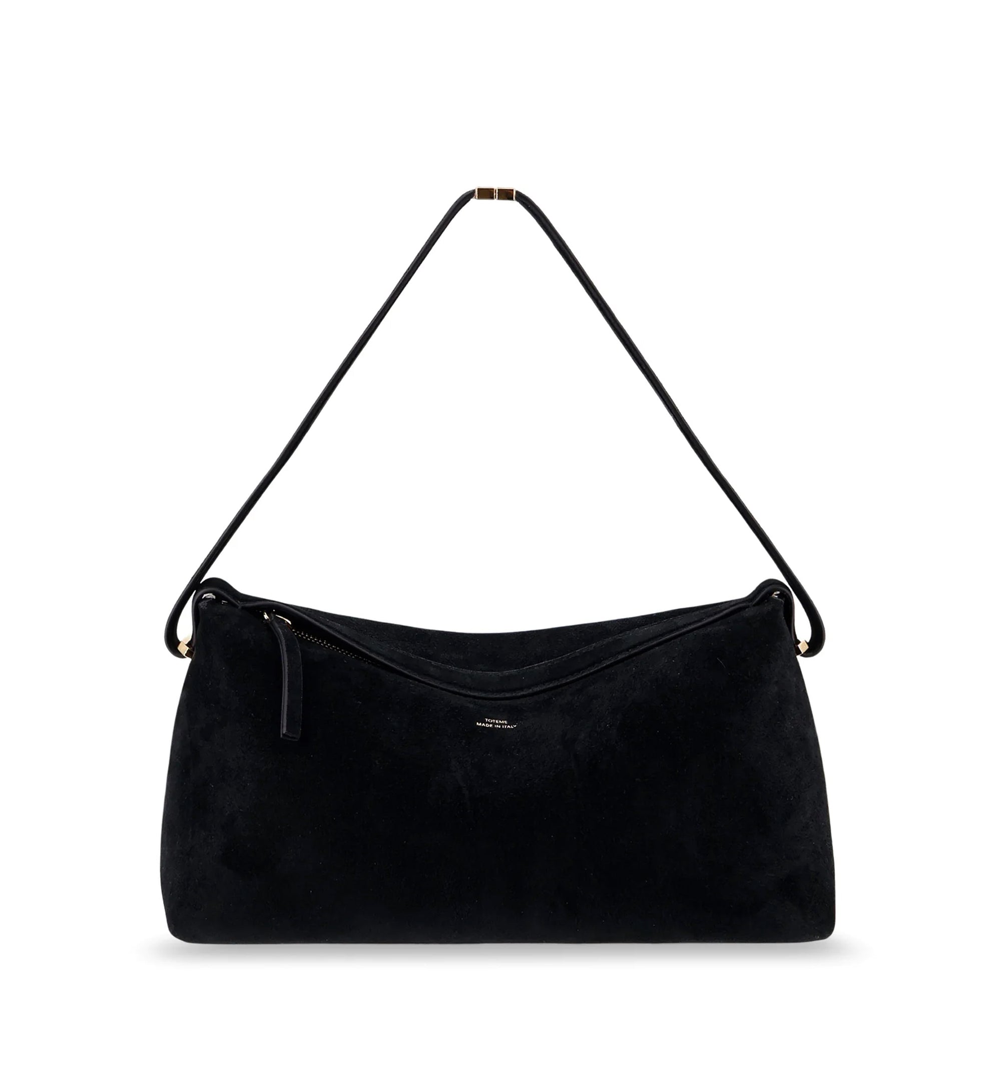 Scoop Suede Clutch