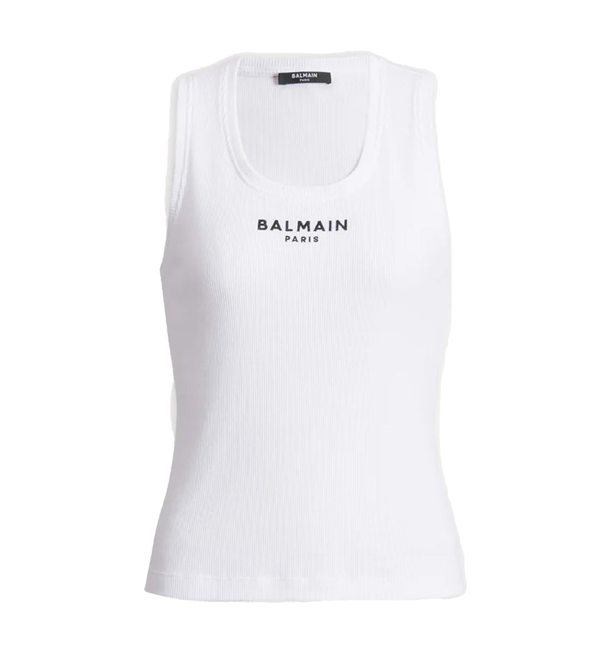Balmain Paris embroidered vest top