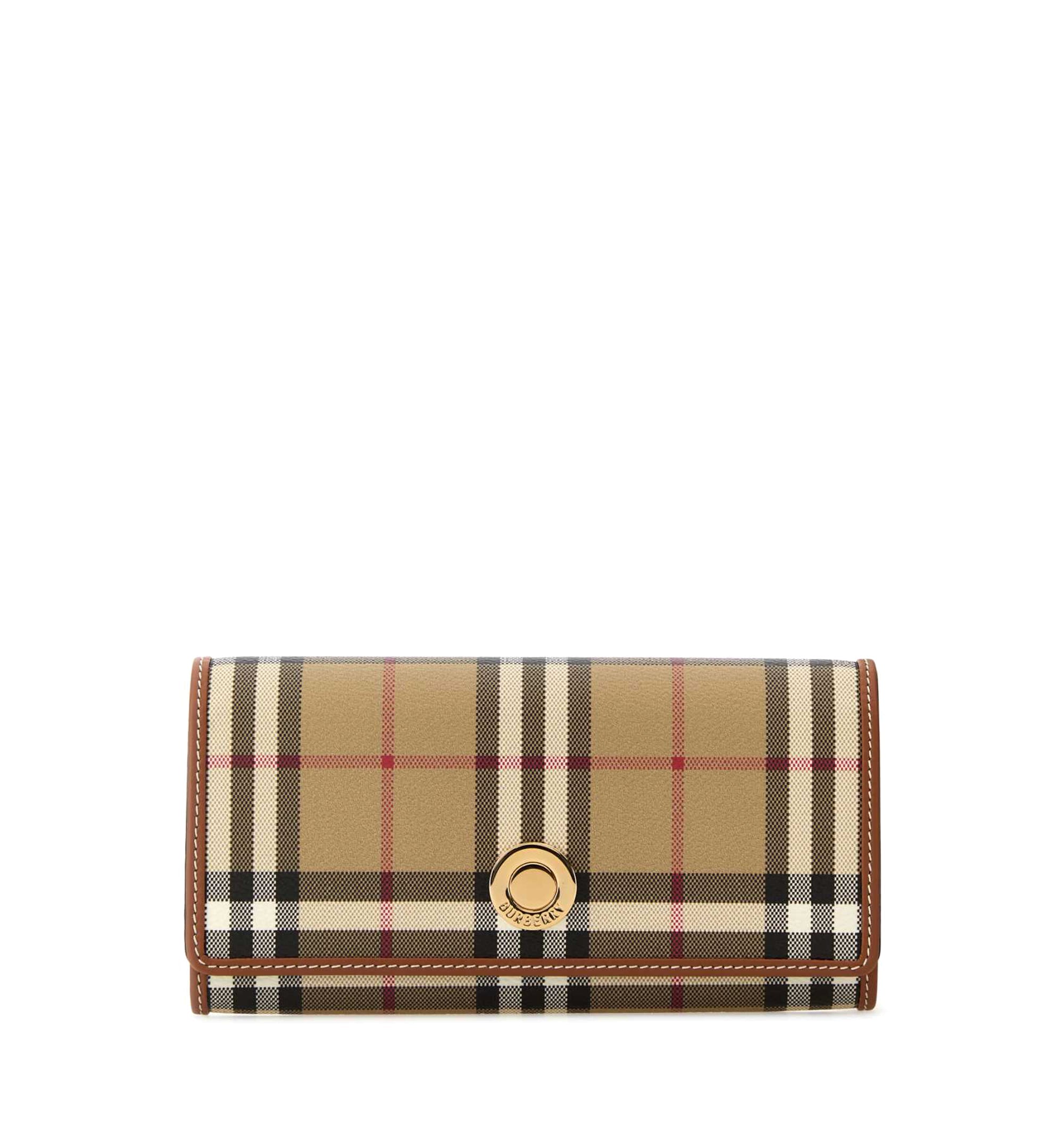 Printed Canvas Wallet