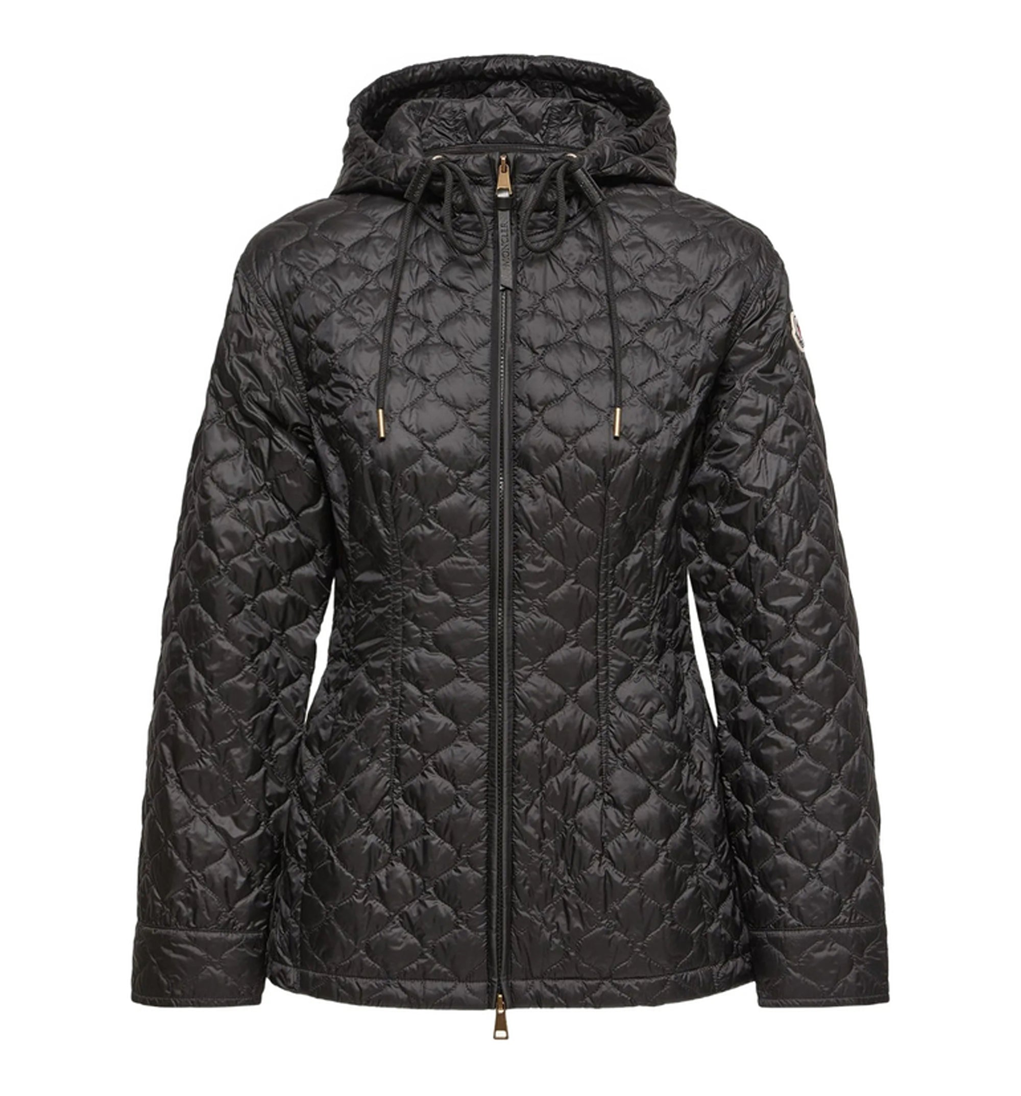 Quilted hood zip Jacket
