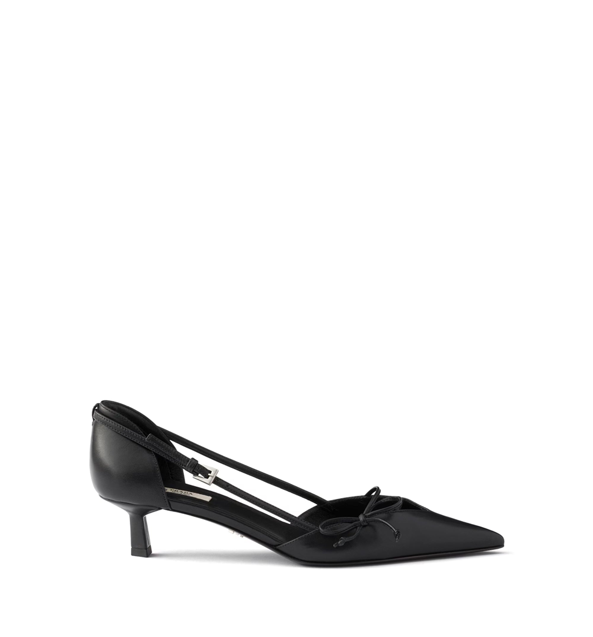 Bow-Detail Pointed-Toe Pumps