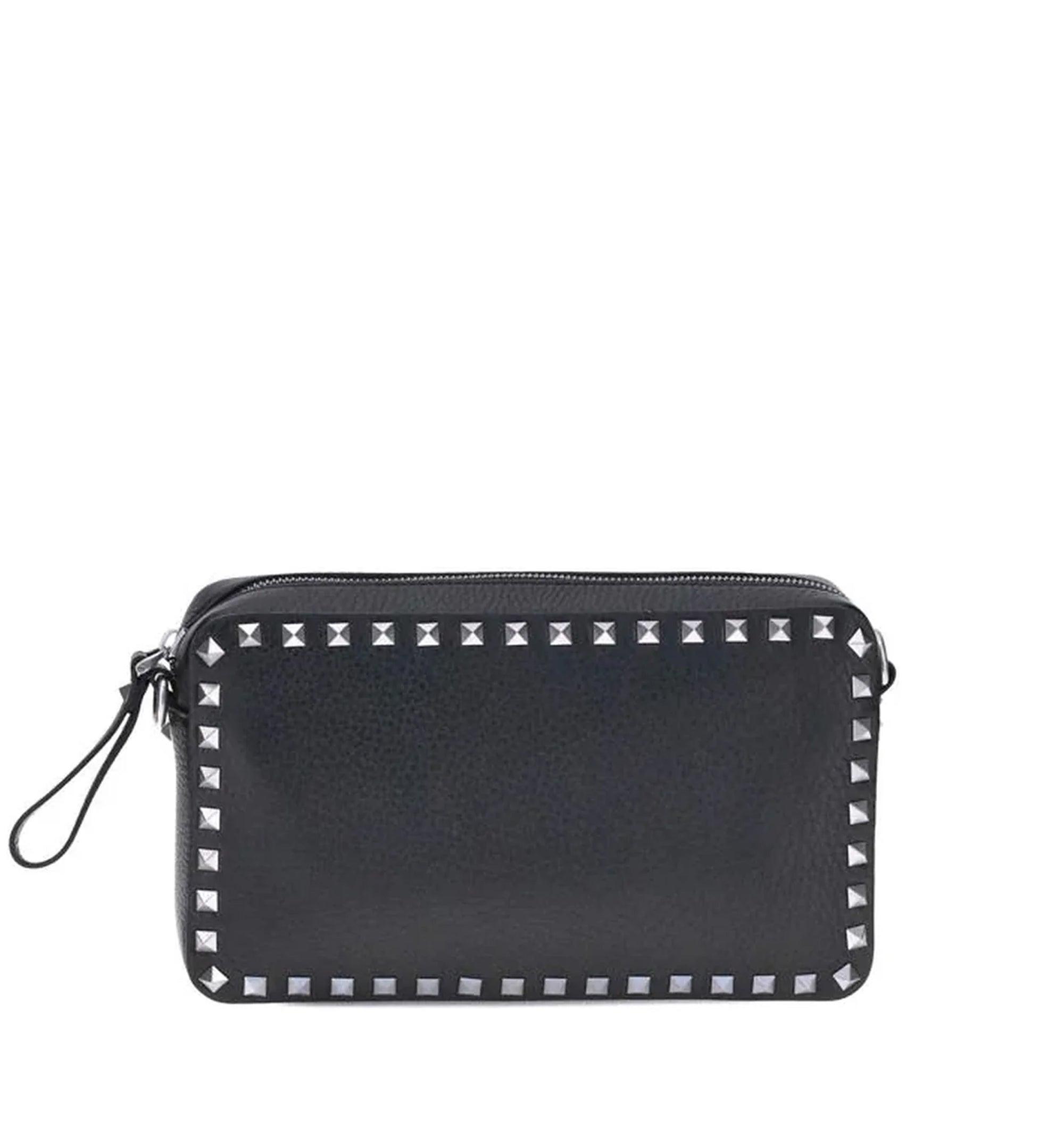 Rockstud Grainy Calfskin Crossbody Bag
