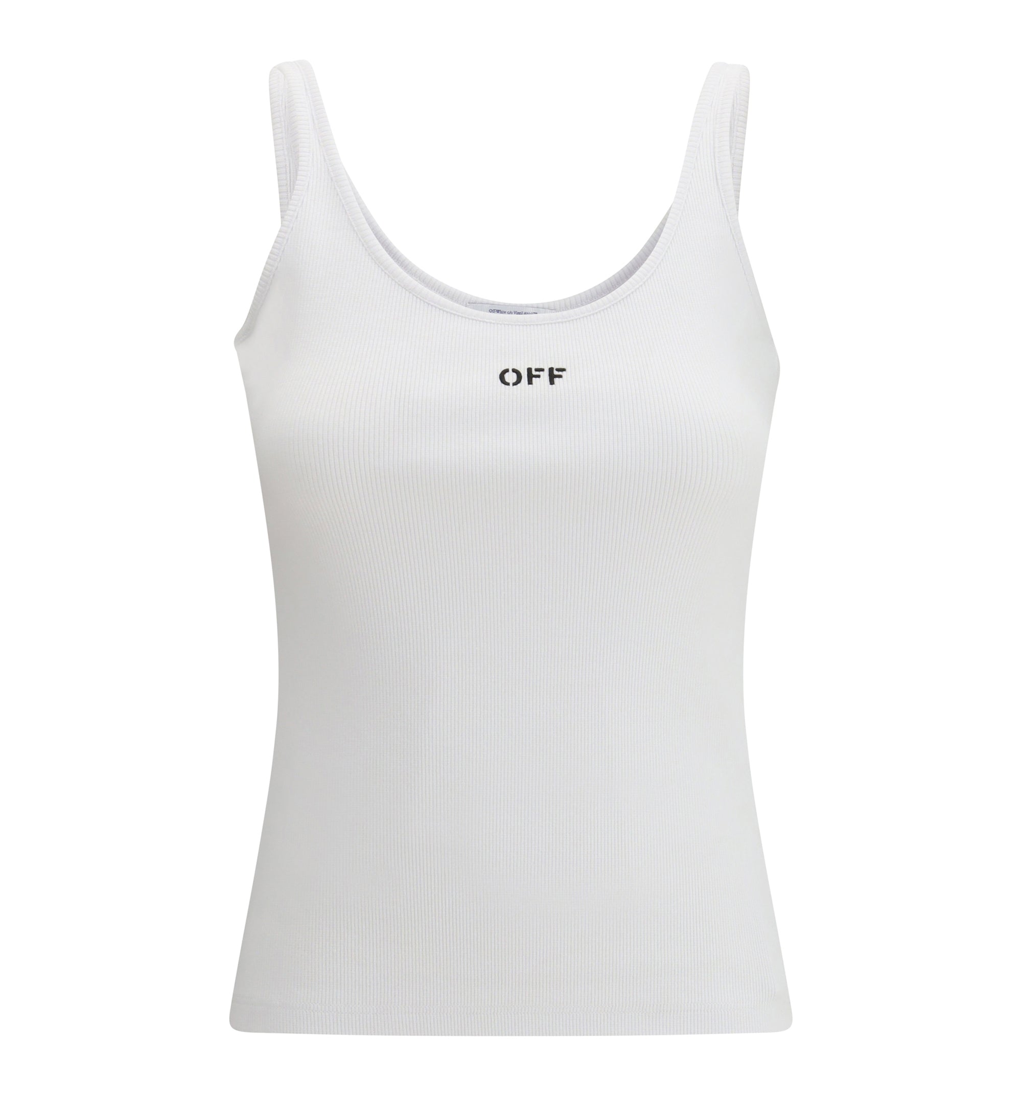 Off Stamp Rib Tank Top