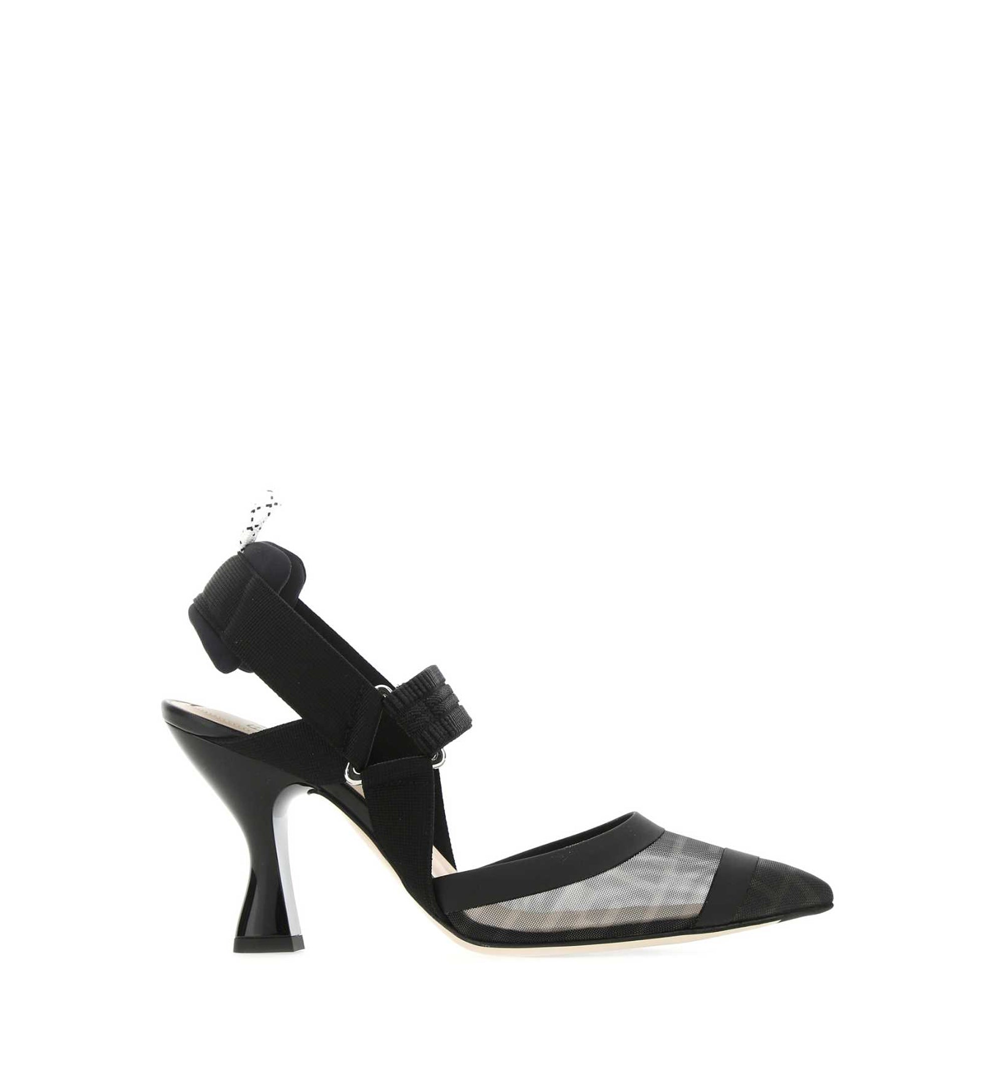 Colibrì Technical Mesh Slingback Pumps