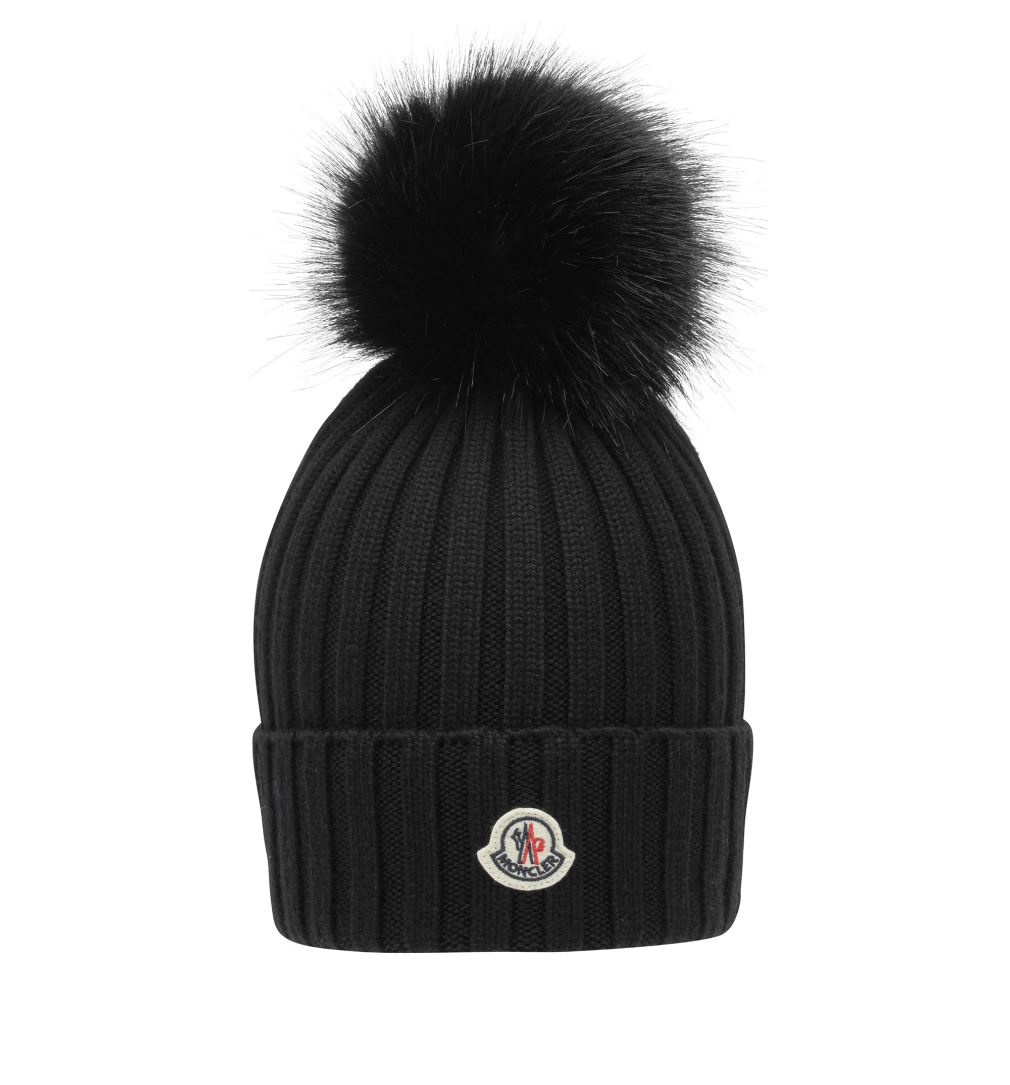 Wool Beanie With Pom-Pom