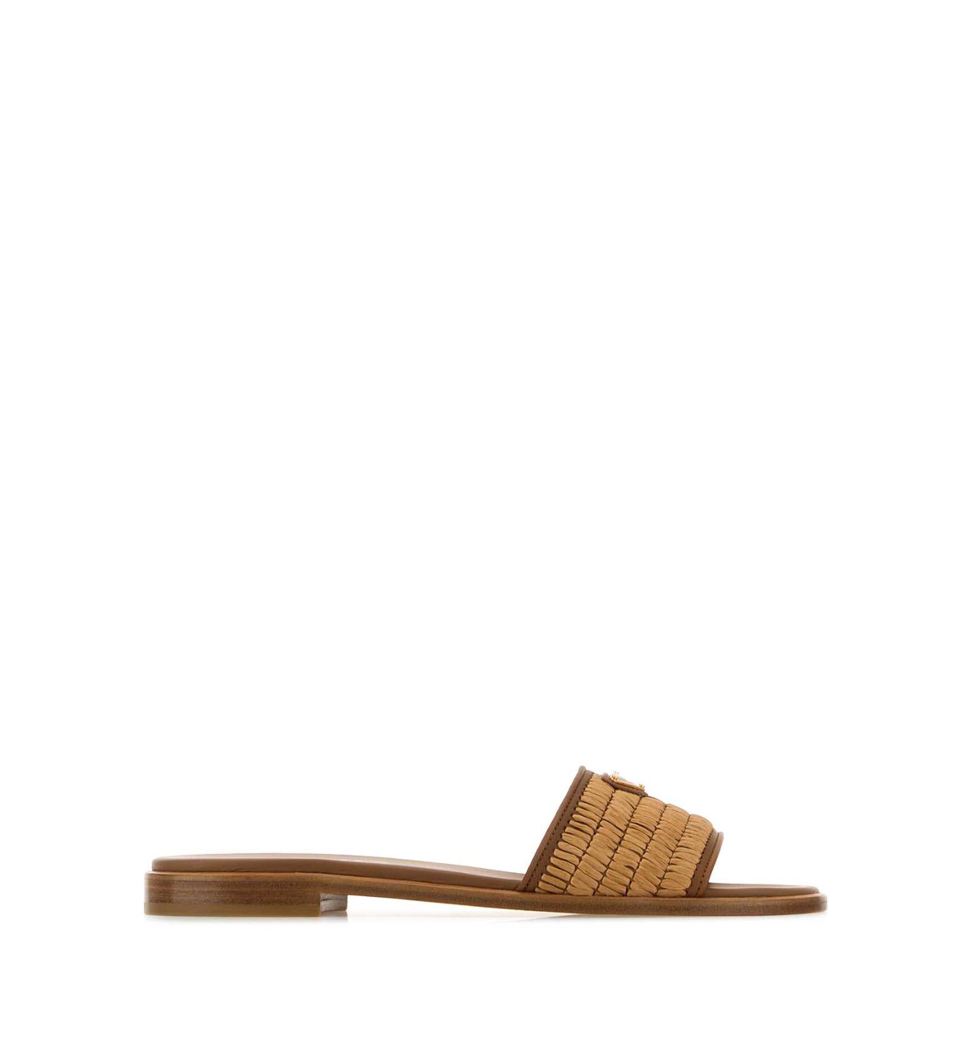Raffia Slippers