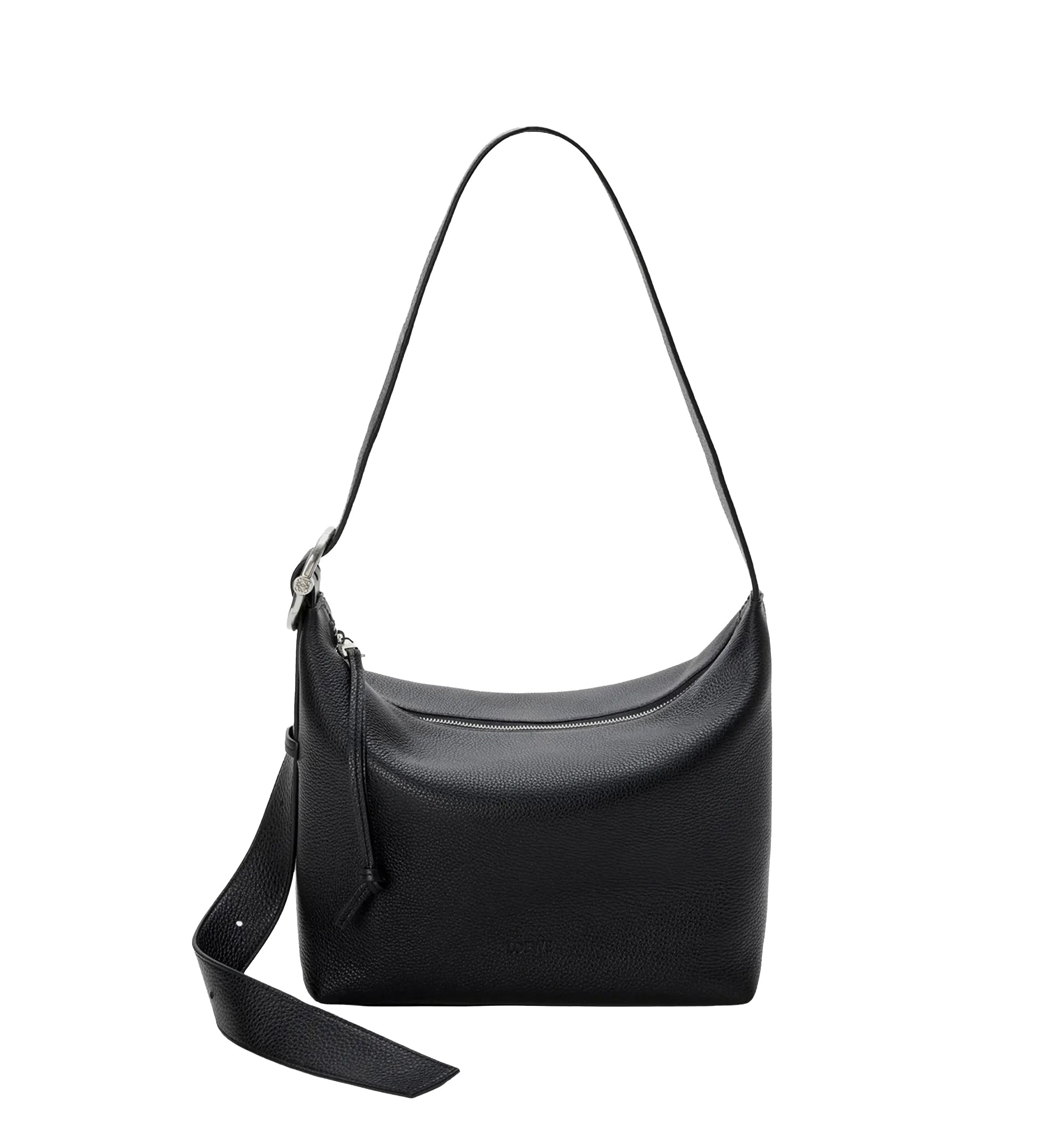 Medium Loop Hobo In Supple Grained Calfskin