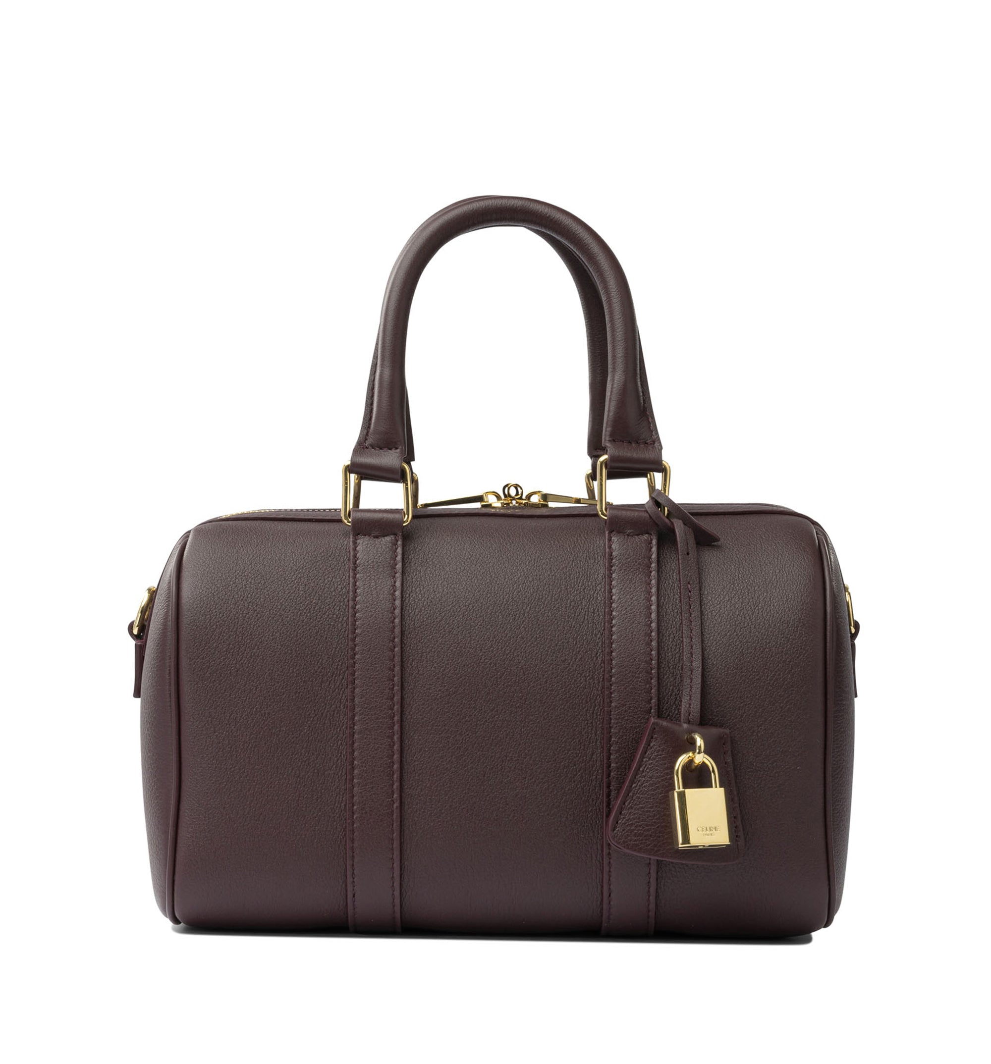 Medium Boston in Supple Grained Calfskin