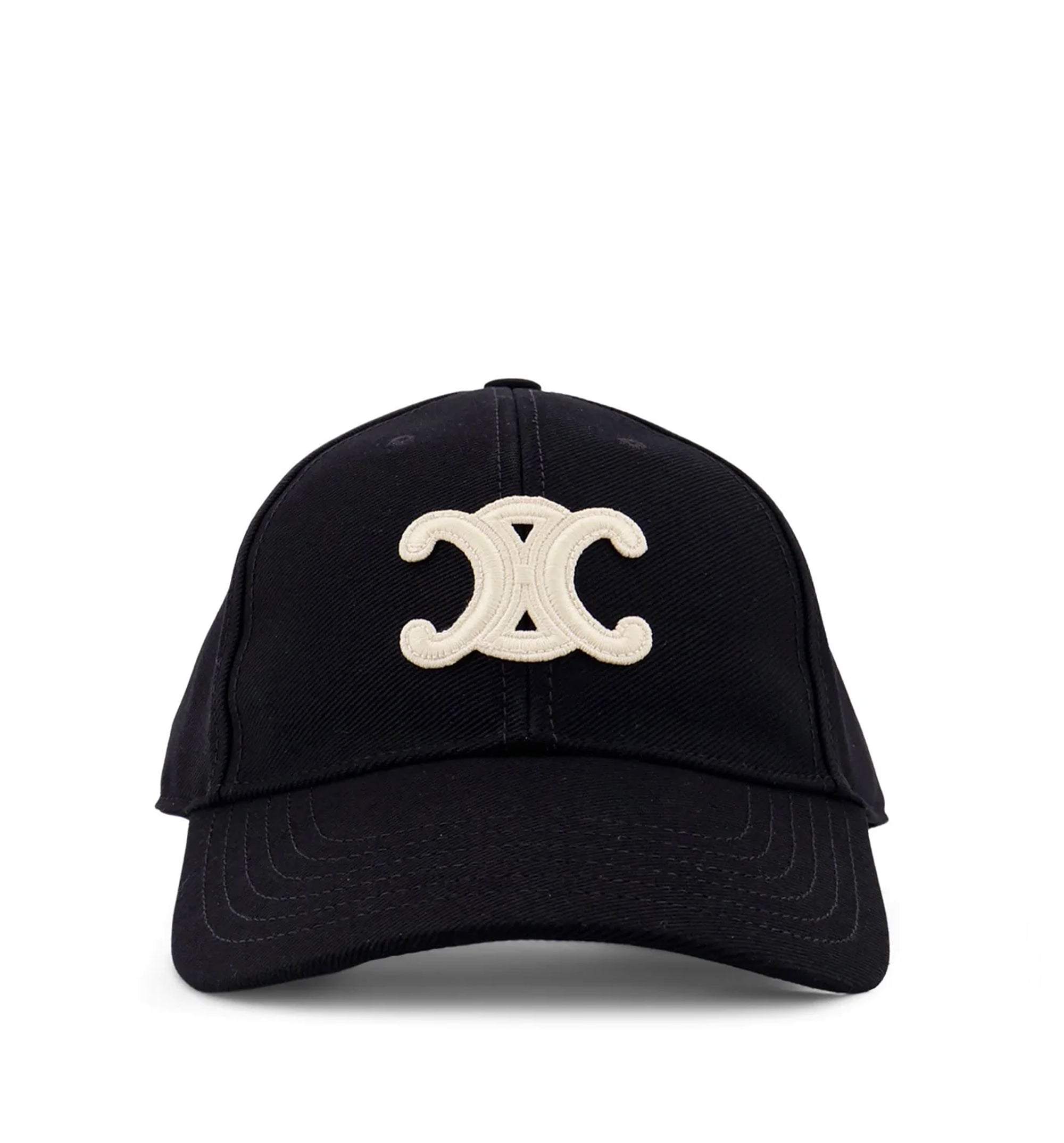 Triomphe Baseball Cap In Cotton Drill