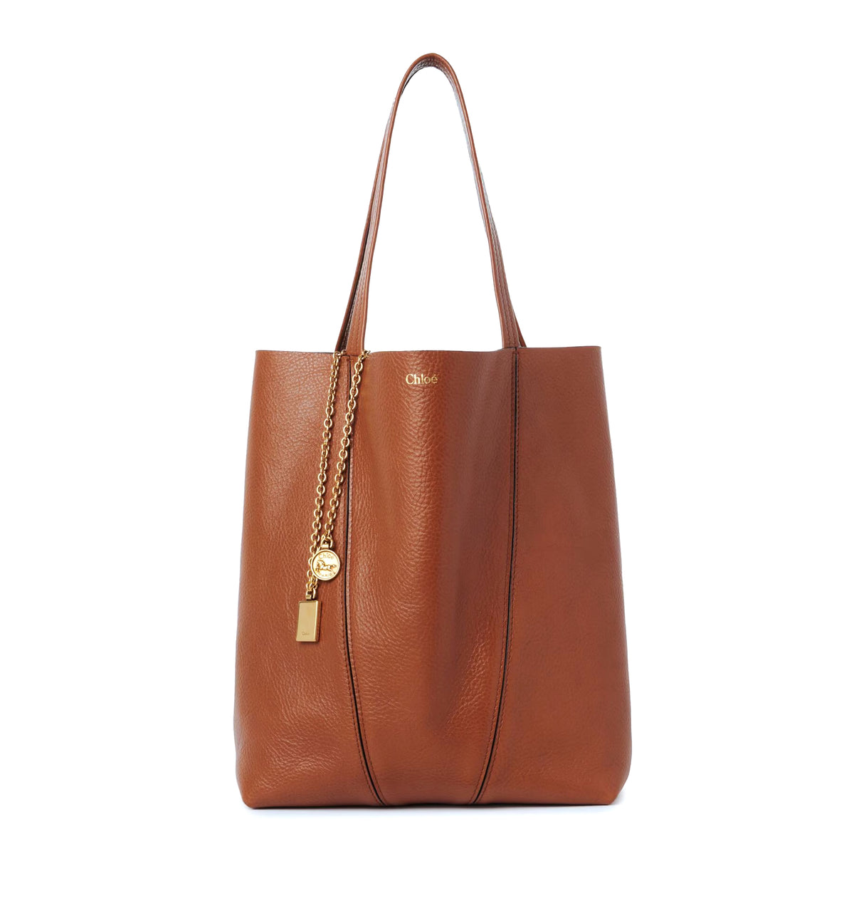 Chloé Spin tote bag in grained leather