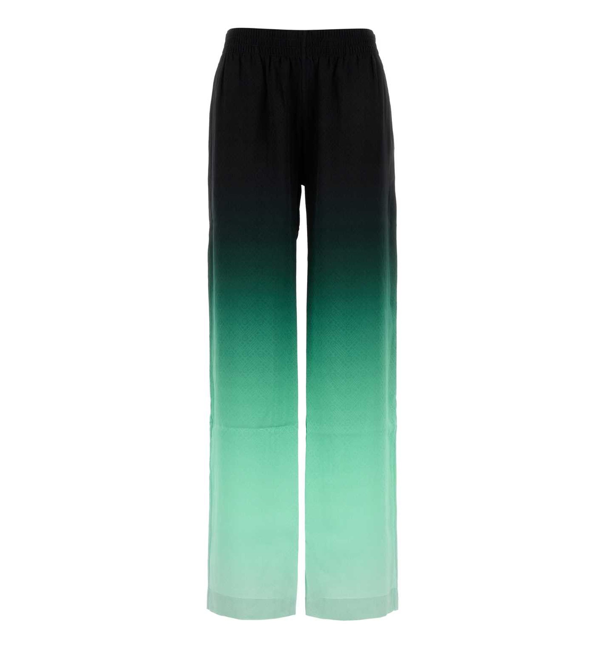 Gradient Ping Pong Jacquard Trousers
