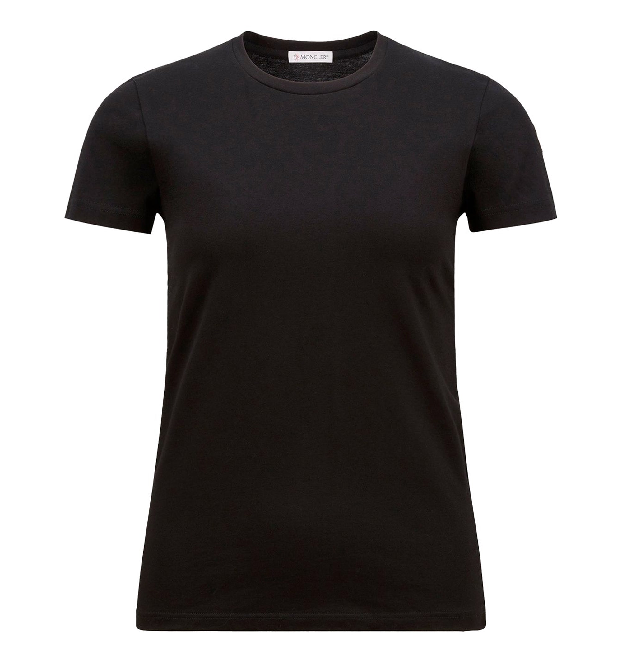 Logo Patch Cotton Jersey T-Shirt