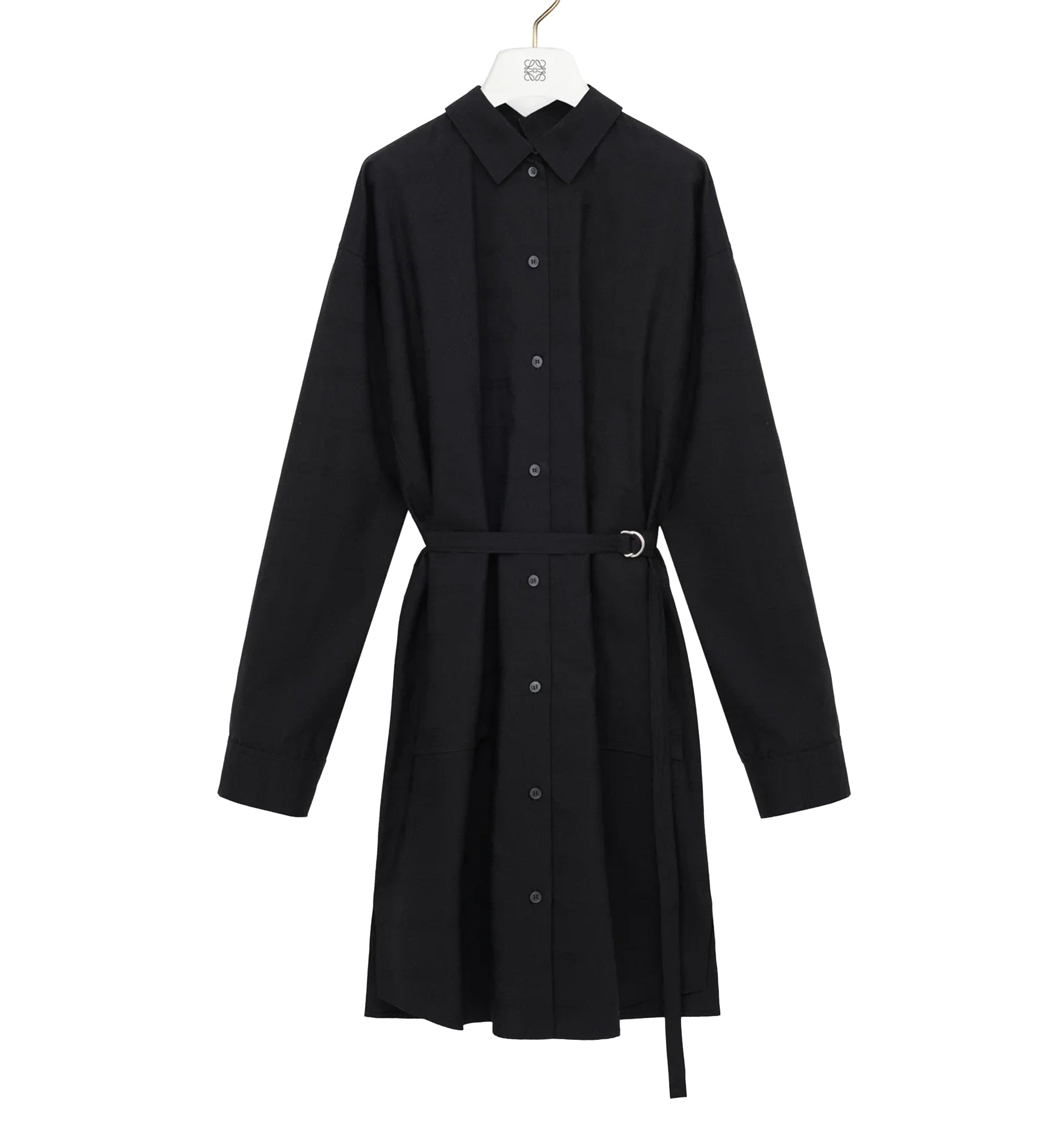Shirt Dress In Silk And Cotton