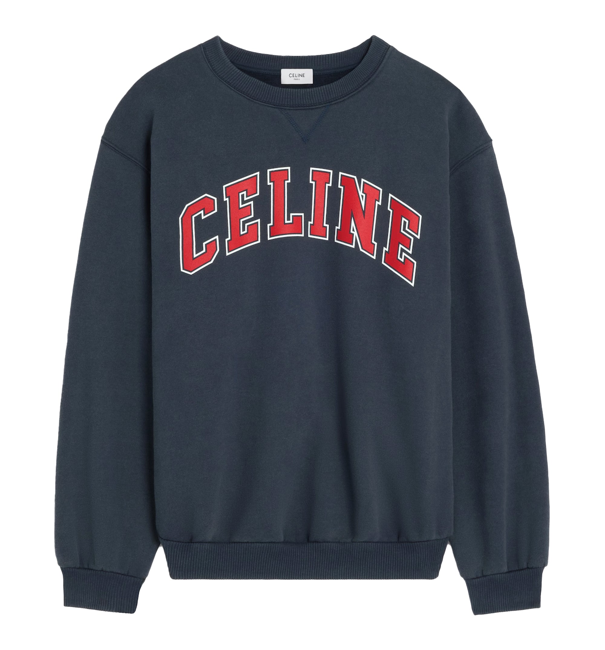 Loose Sweatshirt In Cotton Fleece
