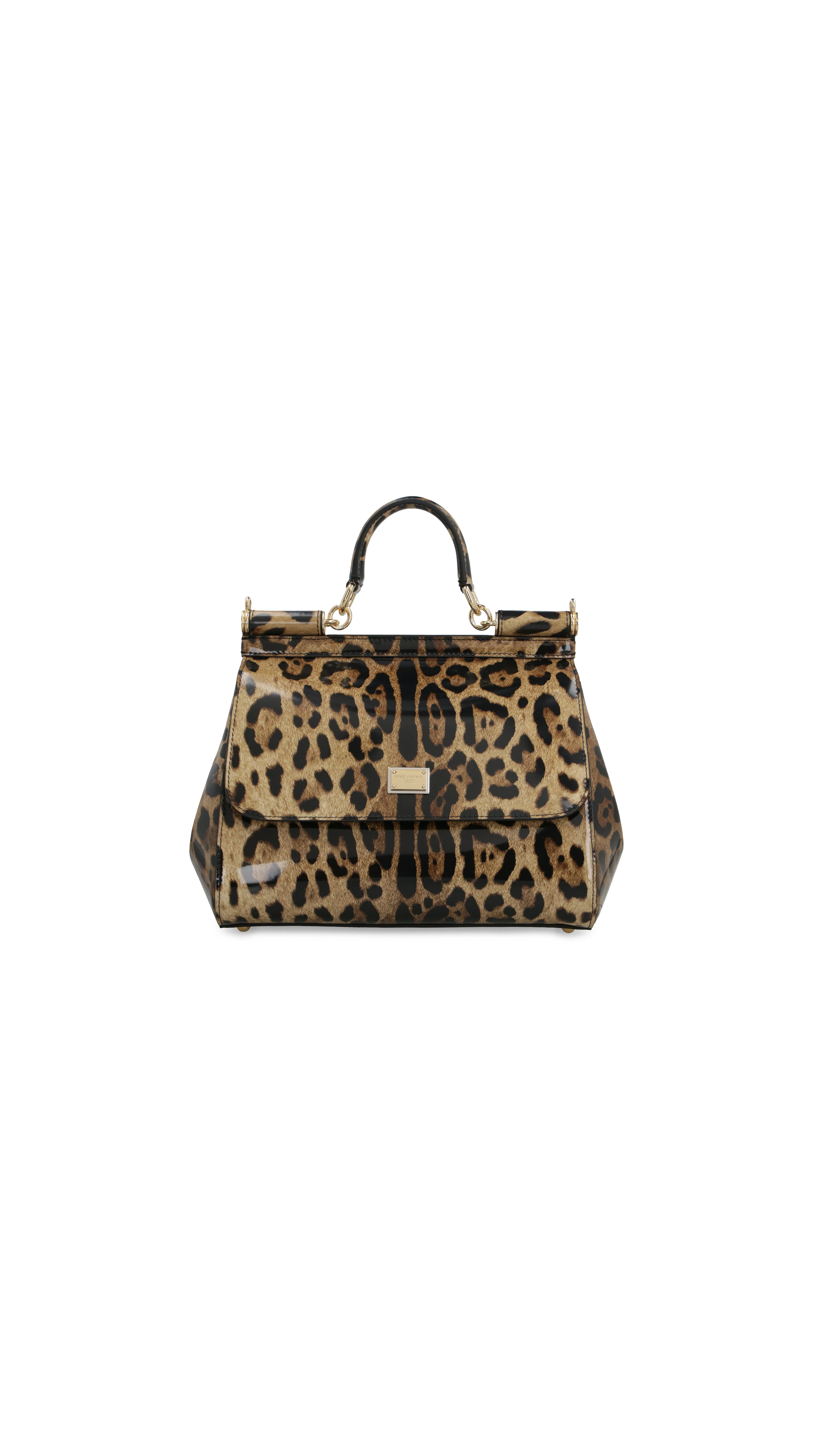 Kim Leopard-Printed Medium Sicily Bag - Leopard-Printed