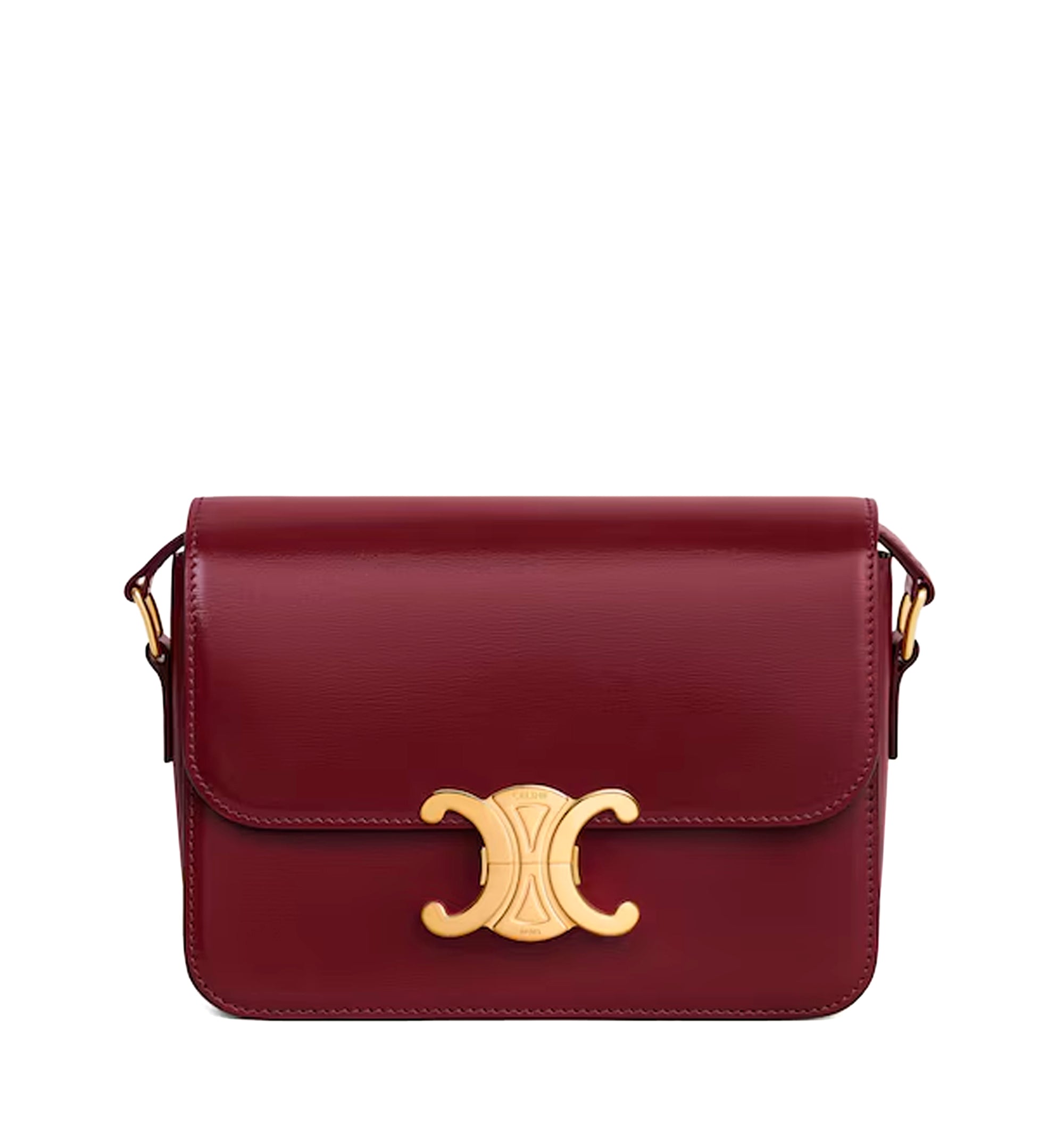 Teen Triomphe leather crossbody bag