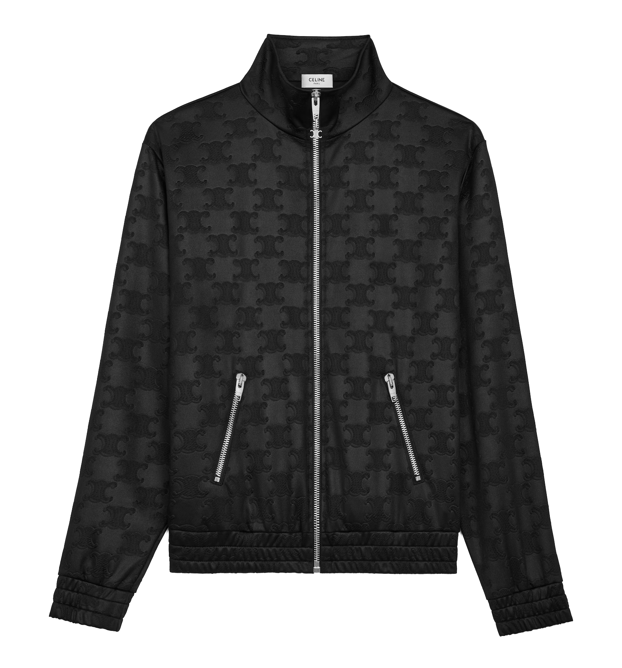 Tracksuit Jacket in Triomphe Jersey - Black