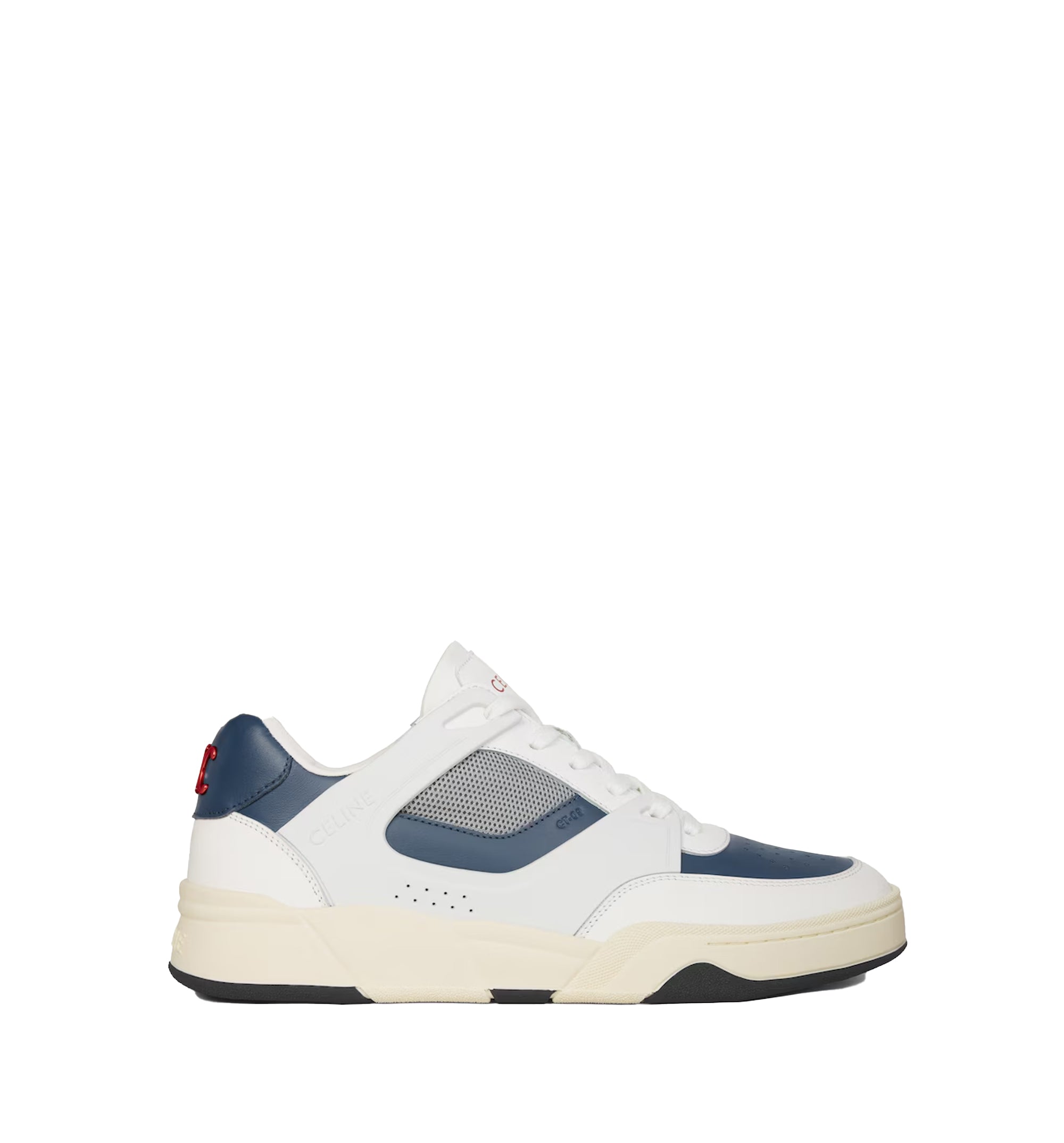 CT-09 Trainer Sneaker in Calfskin and Mesh