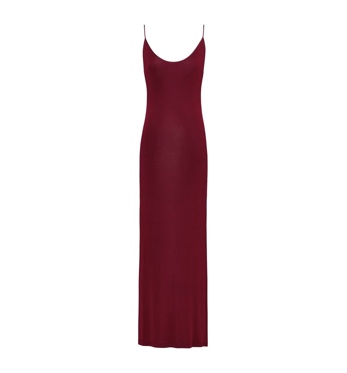 Cassandre-chain Backless Dress In Knit