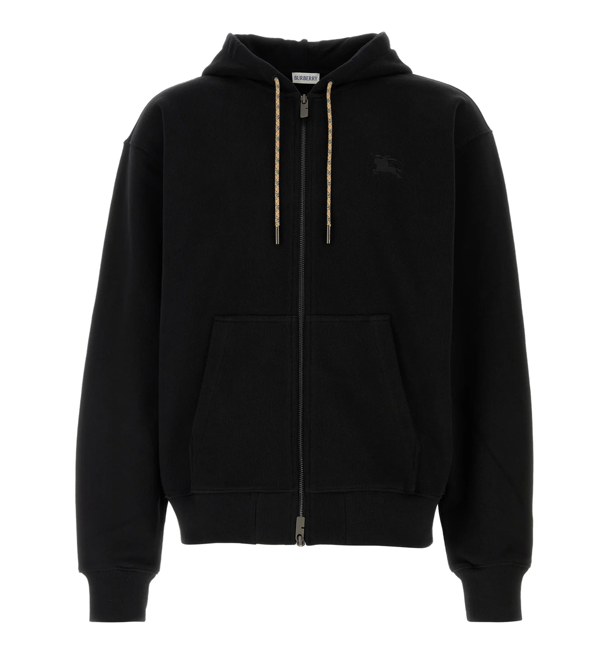 Rory Check Patch Zip Hoodie