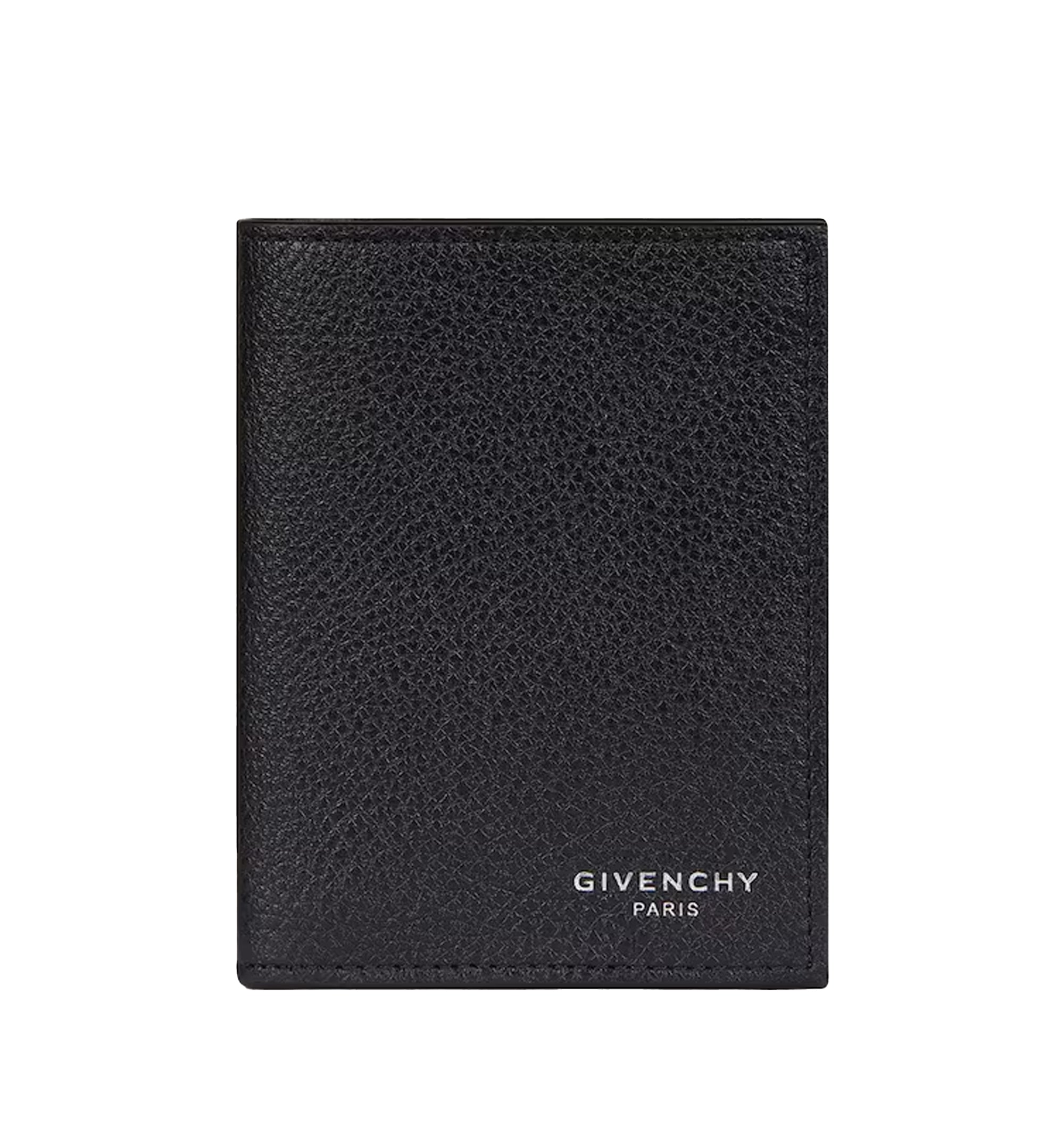Card Holder In Grained Leather
